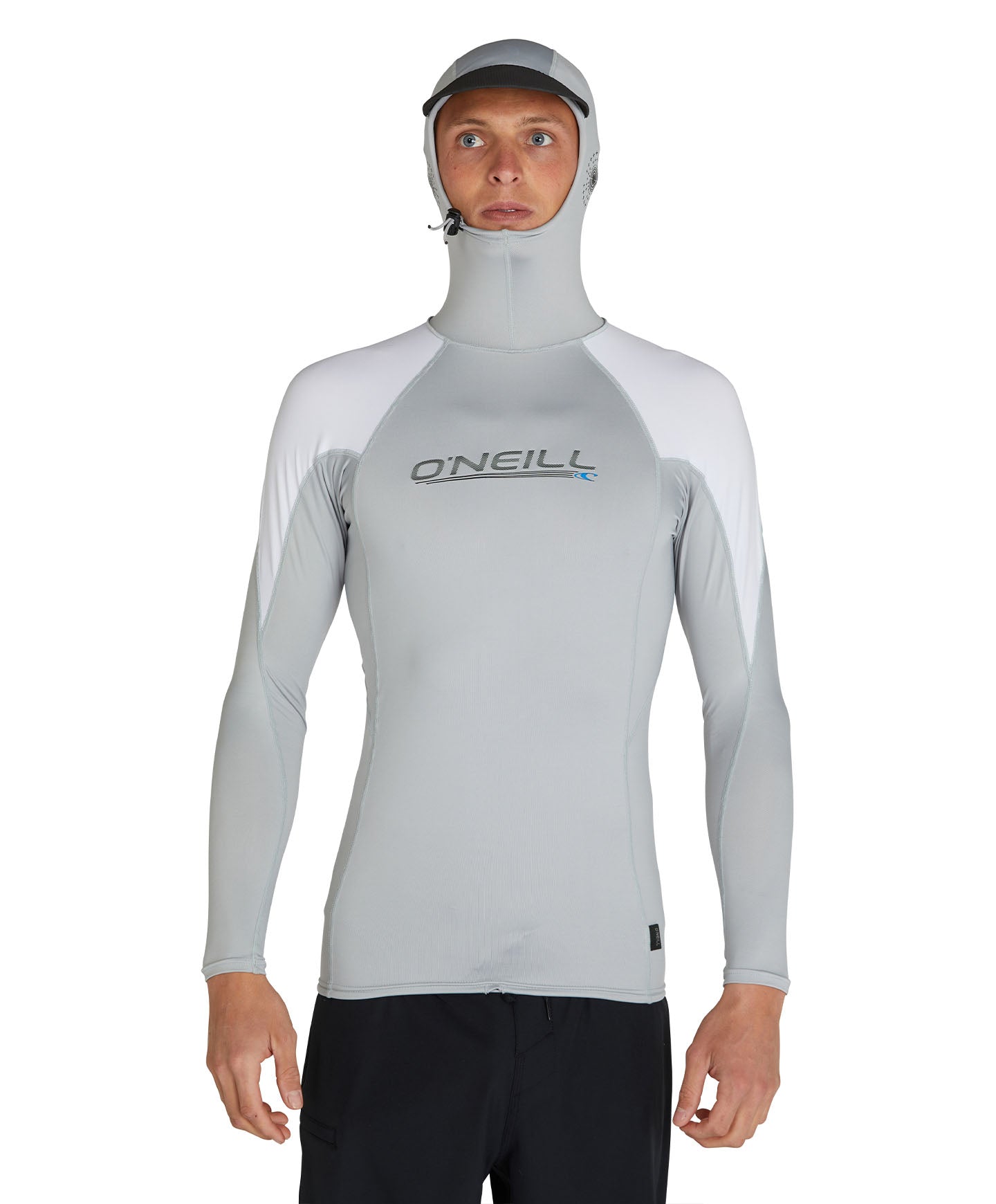 Premium Skins O'Zone Hooded Rash Vest - Cool Grey