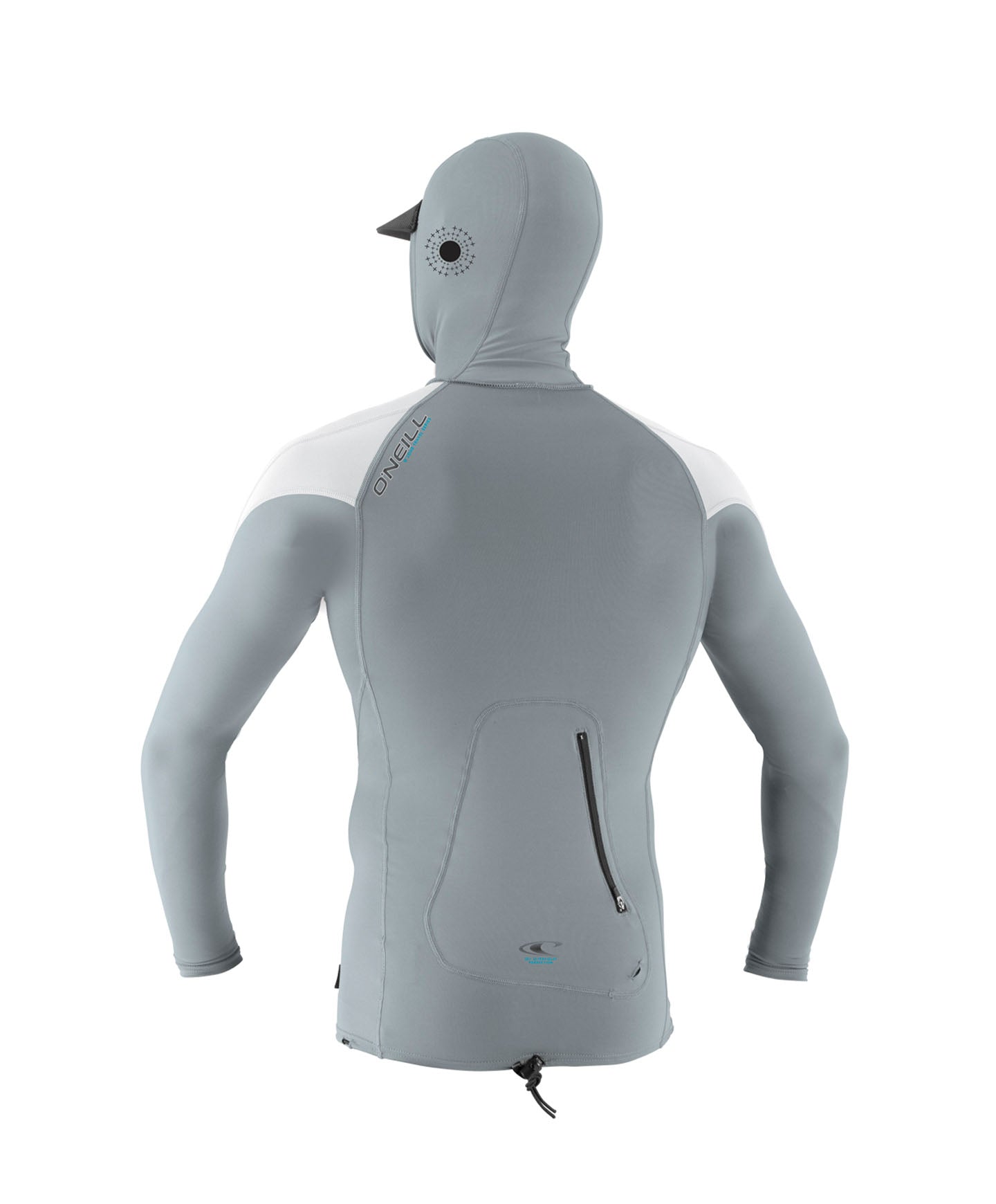 Premium Skins O'Zone Hooded Rash Vest - Cool Grey