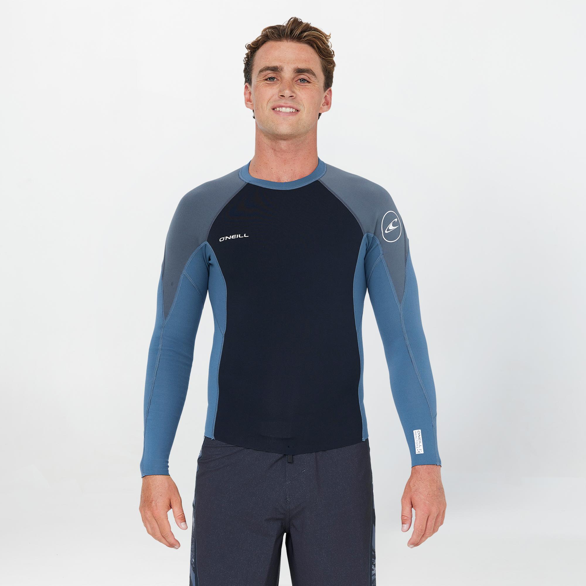 Men's Reactor 1.5mm Long Sleeve Wetsuit Jacket - Cadet Blue