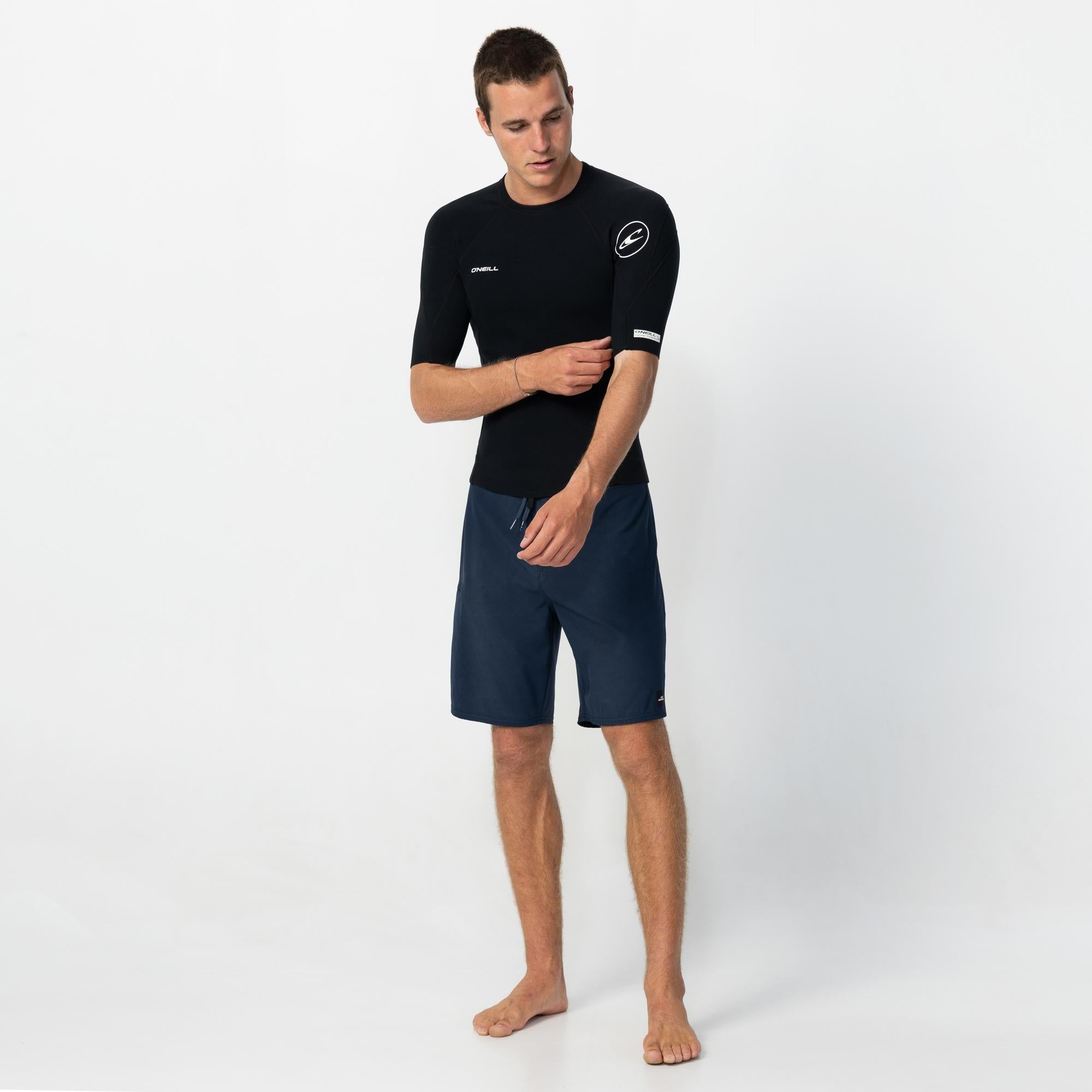 Reactor 1.5mm Short Sleeve Wetsuit Jacket - Black