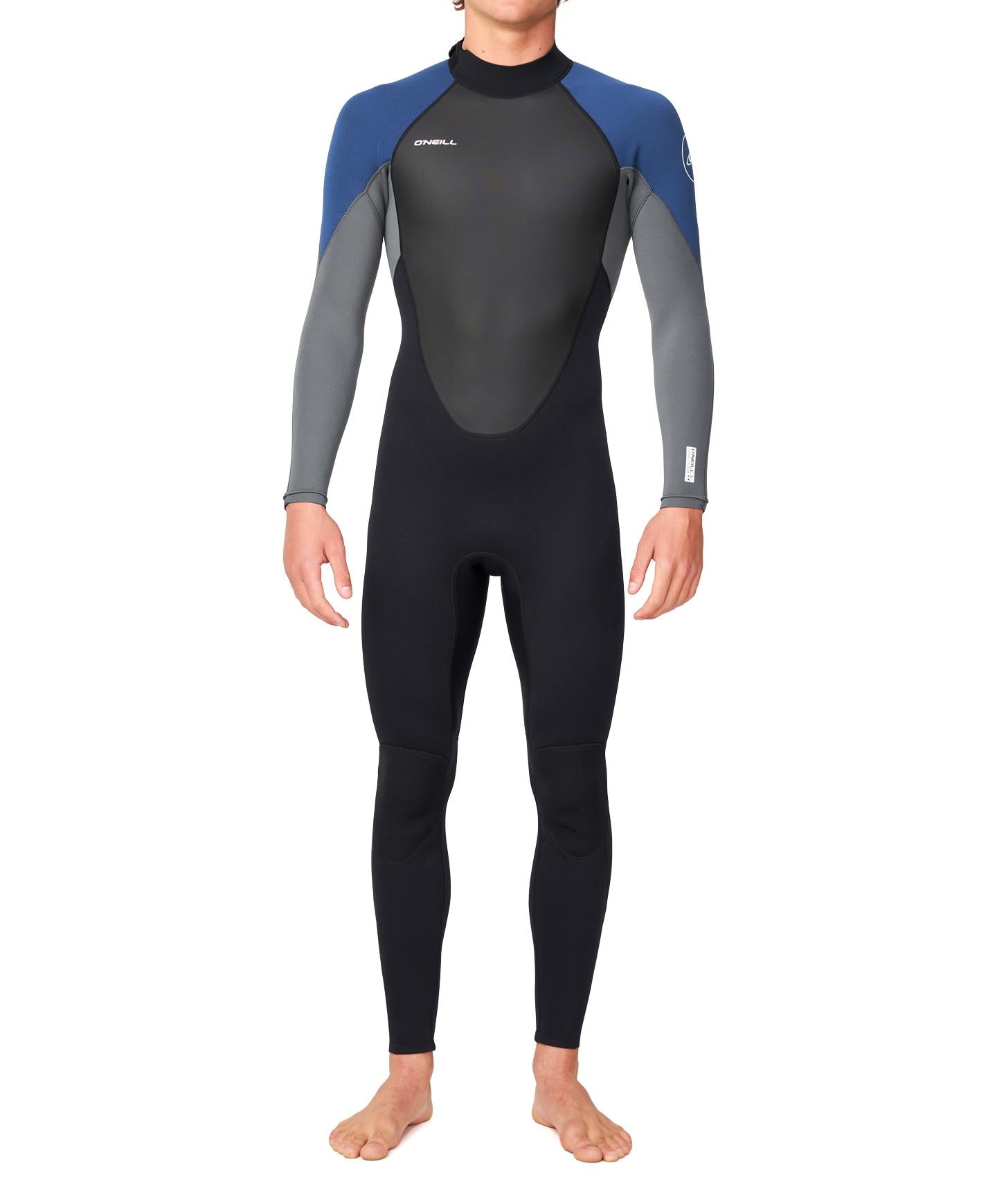 Reactor II Full 3/2mm Steamer Wetsuit - Grey