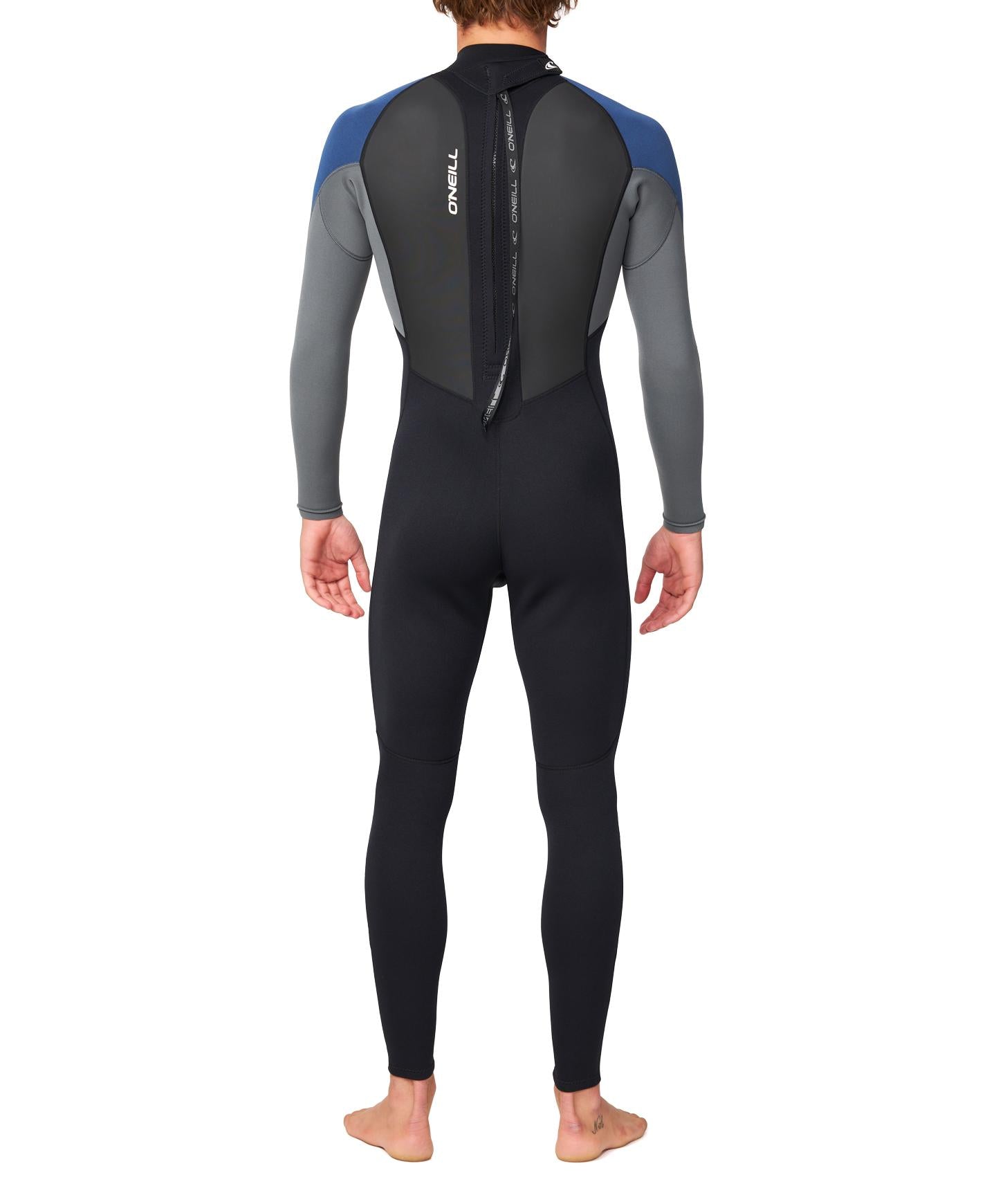 Reactor II Full 3/2mm Steamer Wetsuit - Grey