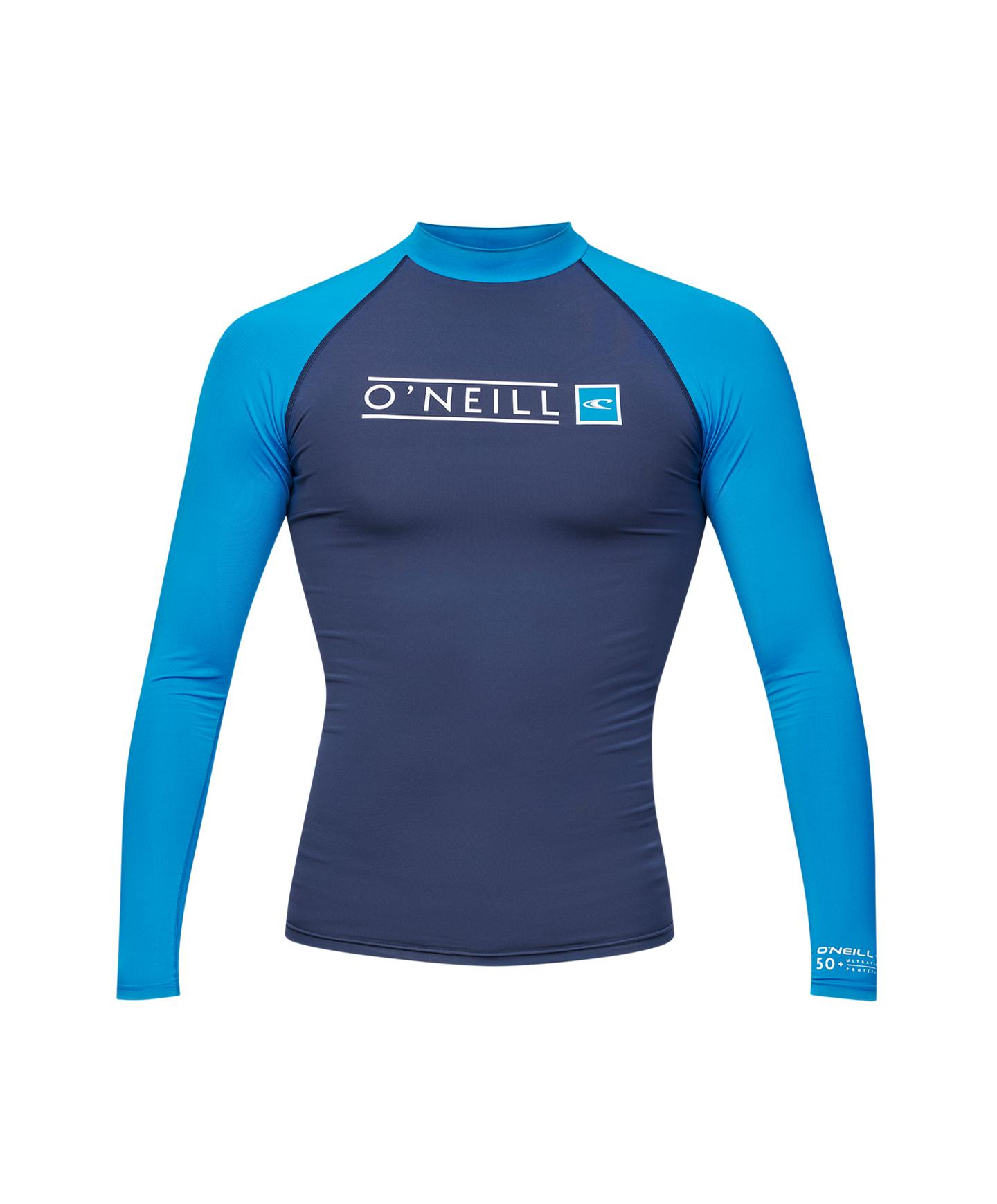 Reactor Block UV LS Rash Vest - Navy