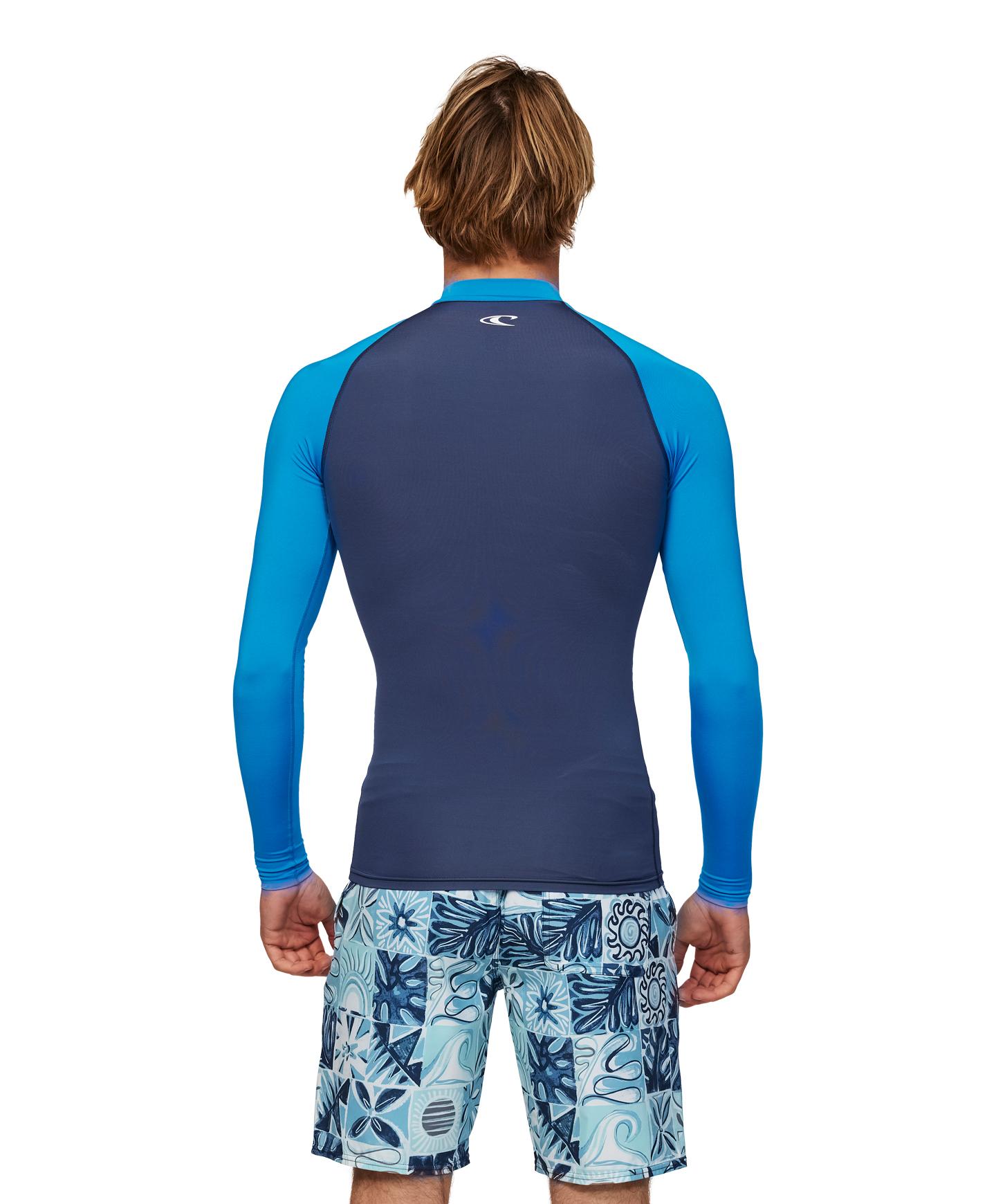 Reactor Block UV LS Rash Vest - Navy