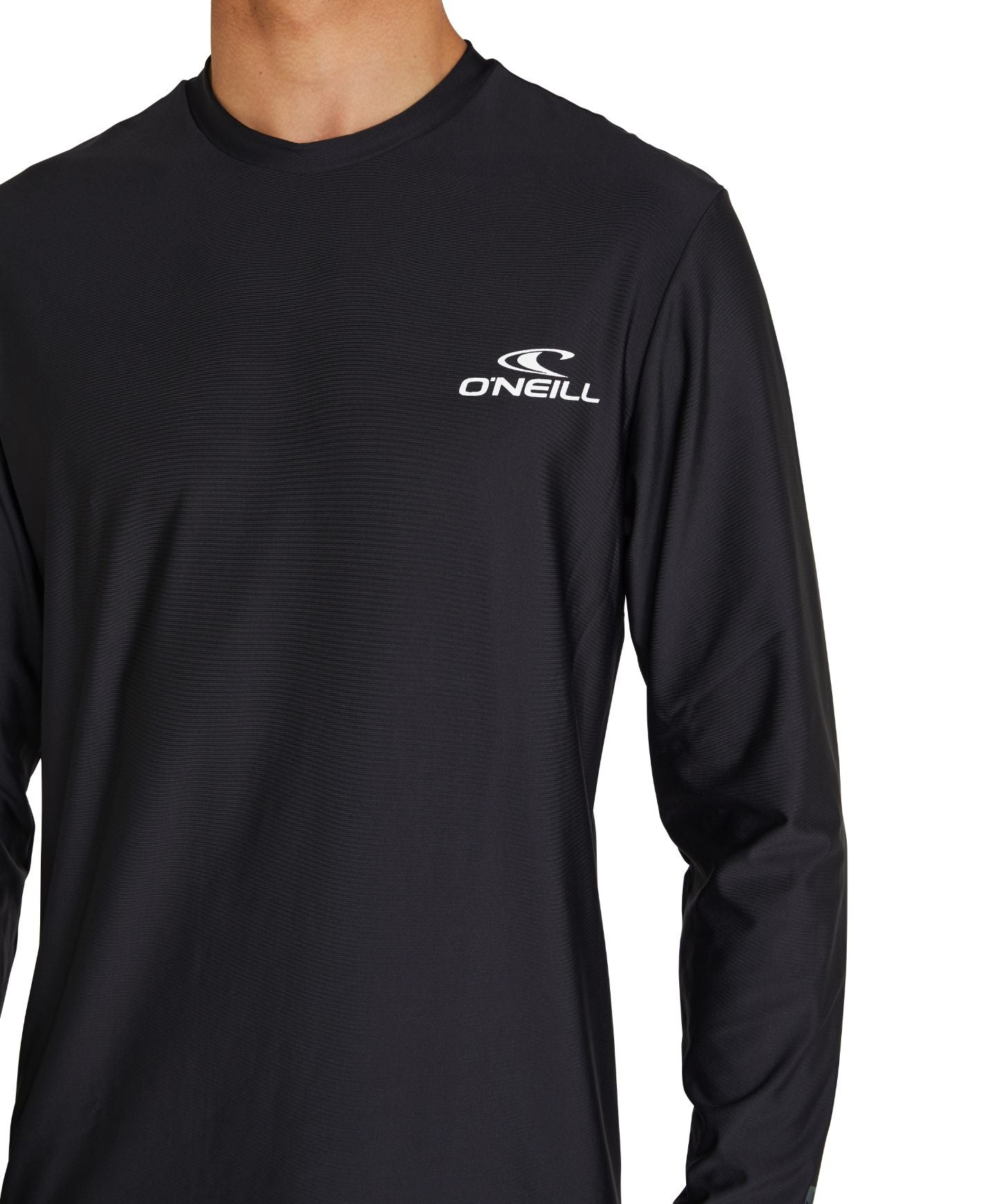 Reactor Long Sleeve UV Rash Tee - Black