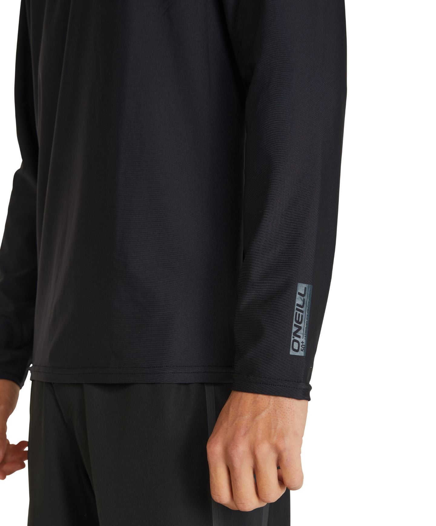 Reactor Long Sleeve UV Rash Tee - Black