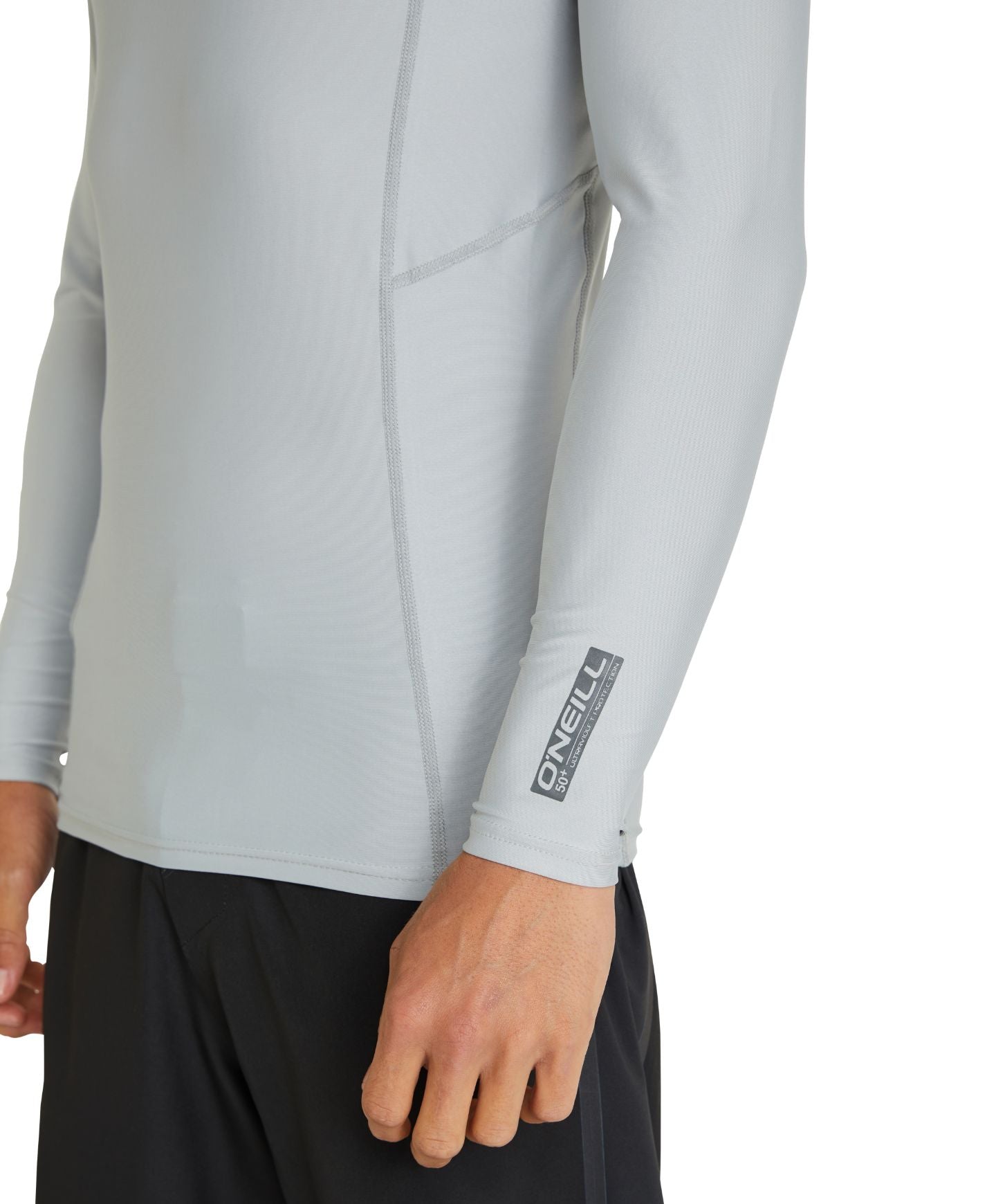 Reactor UV Long Sleeve Rash Vest - Cool Grey