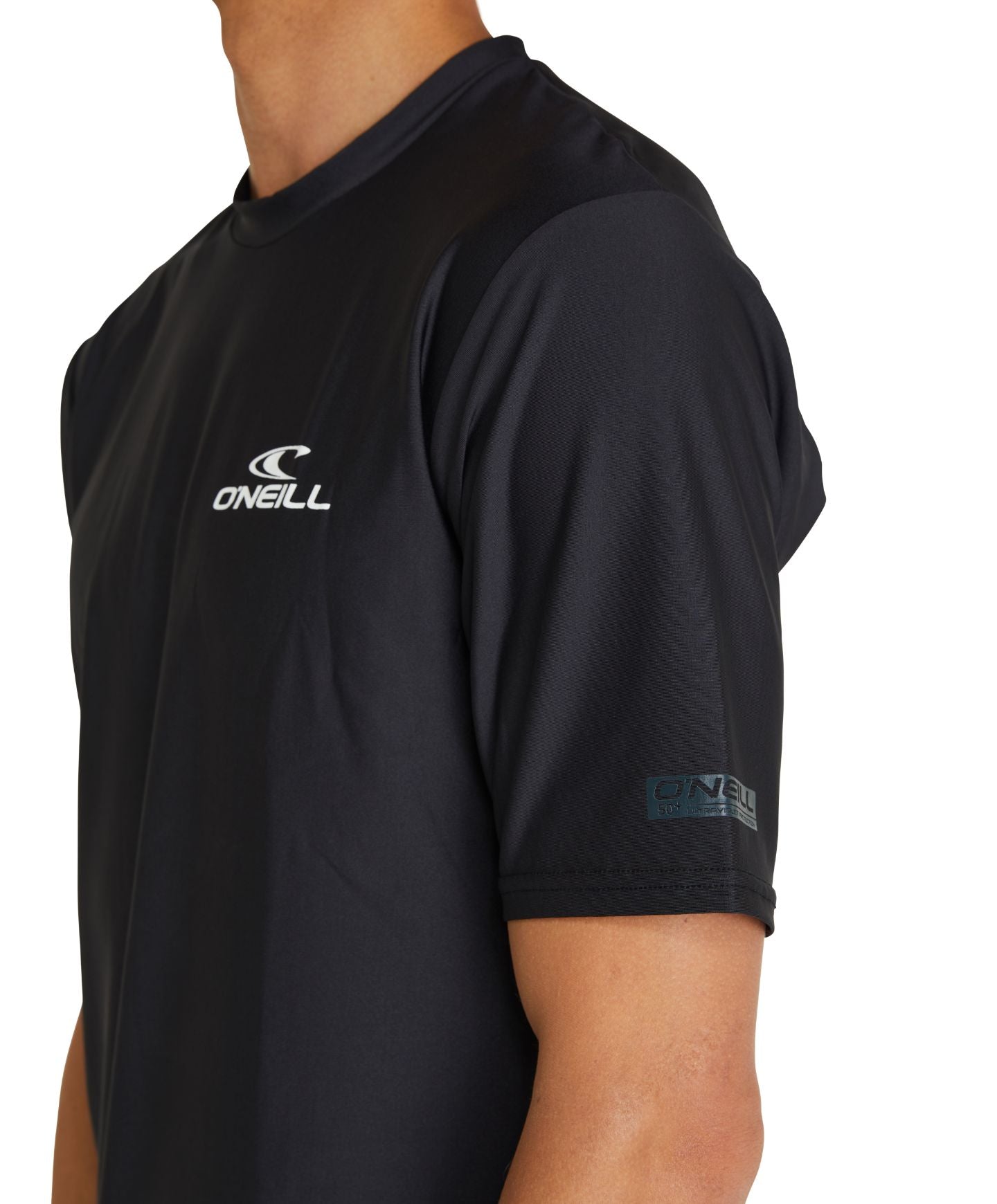 Reactor UV Short Sleeve Rash Vest - Black