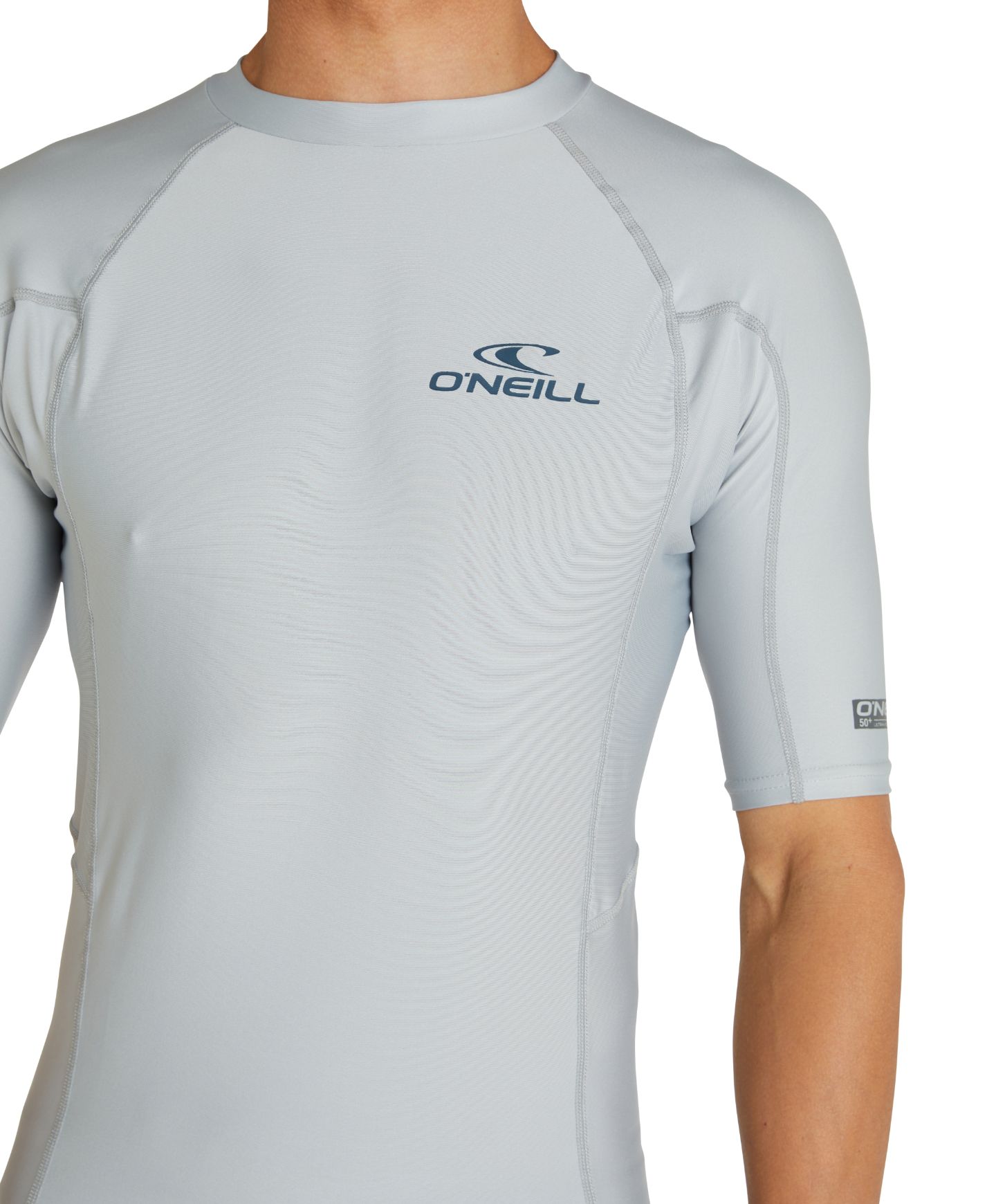 Reactor UV Short Sleeve Rash Vest - Cool Grey