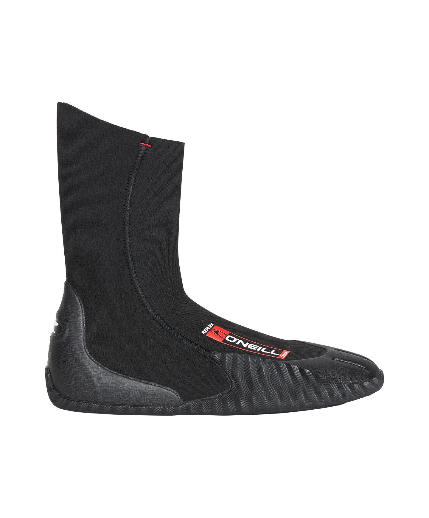 Reflex 5mm Round Toe Wetsuit Boot - Black