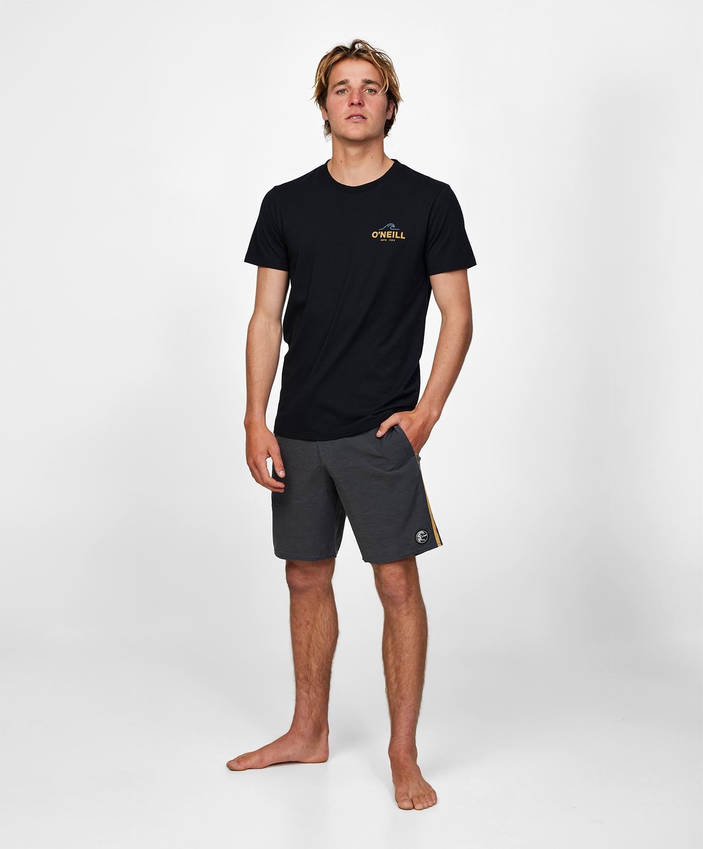 Riptide SS T-Shirt - Black