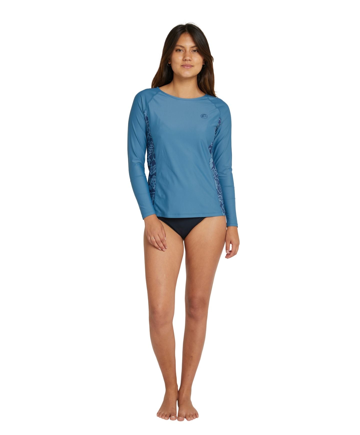 Salina Long Sleeve Surf Tee - Blue Haze