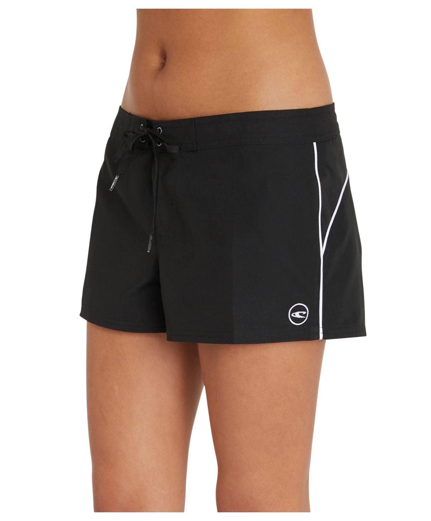 Saltwater Solids 3" Boardshort - Black