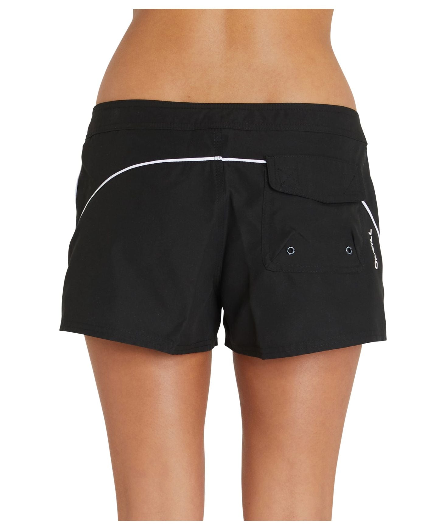 Saltwater Solids 3" Boardshort - Black