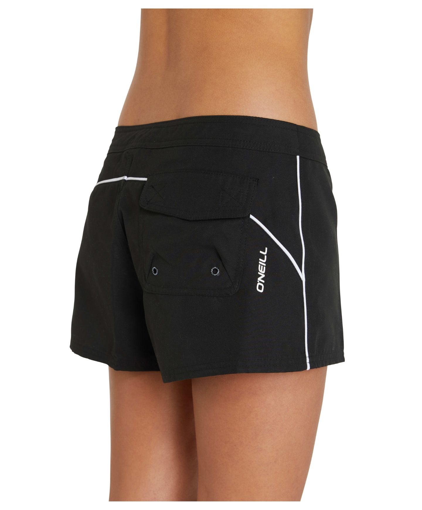 Saltwater Solids 3" Boardshort - Black