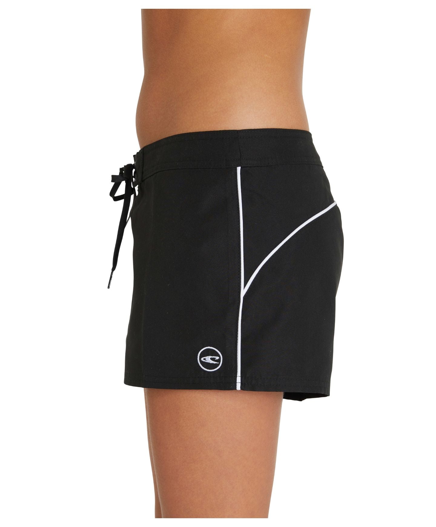 Saltwater Solids 3" Boardshort - Black