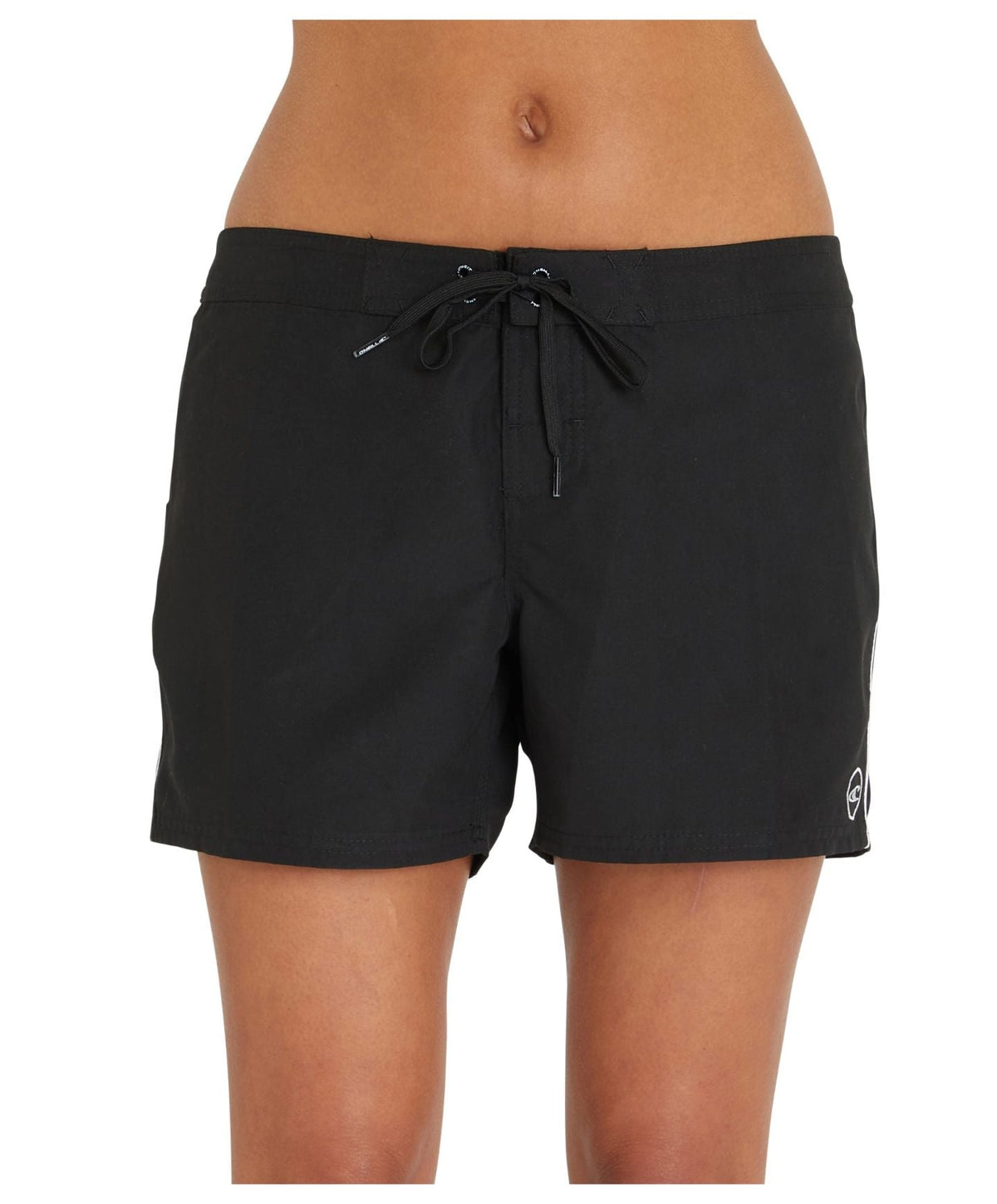 Saltwater Solids 5" Boardshort - Black