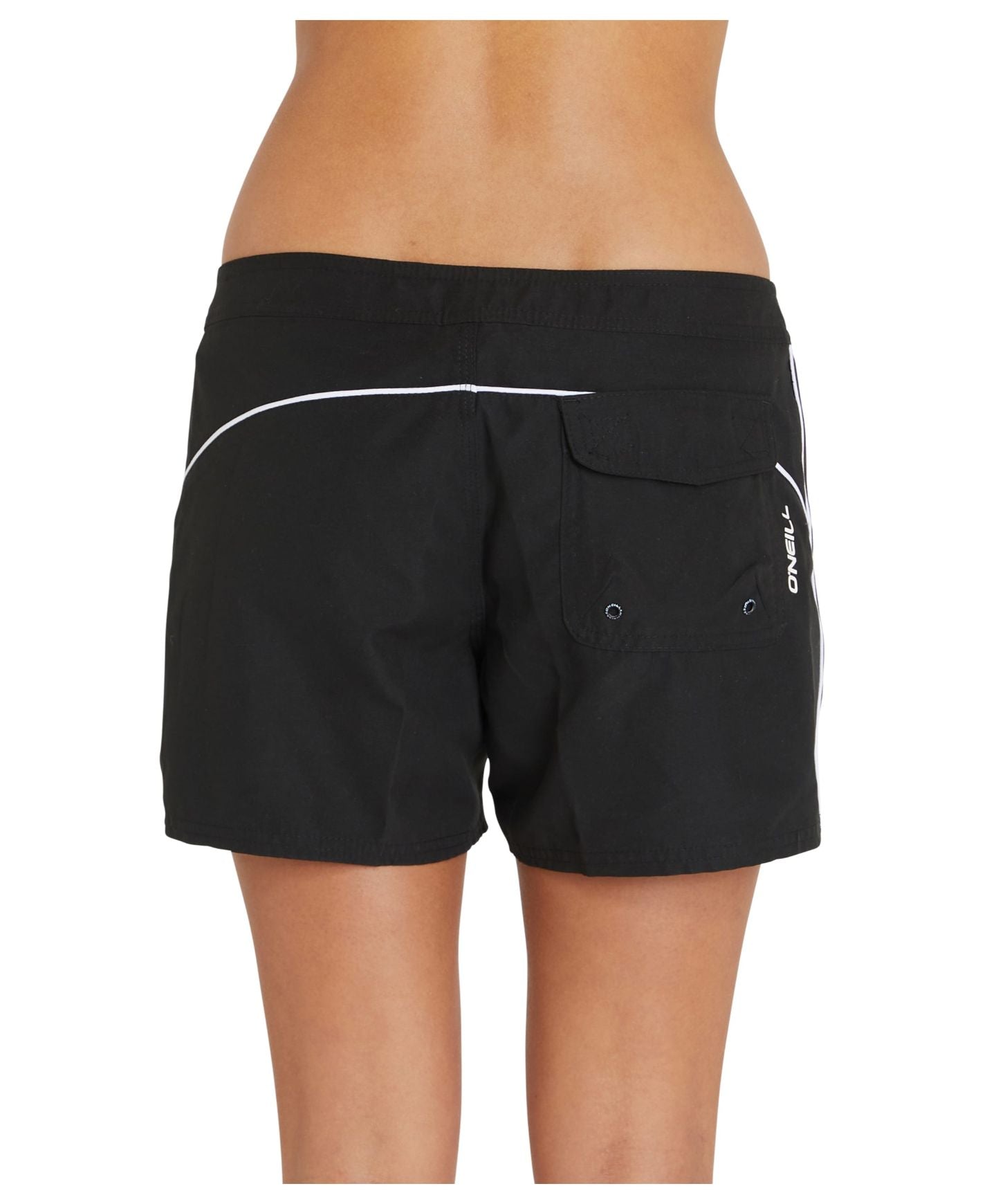 Saltwater Solids 5" Boardshort - Black