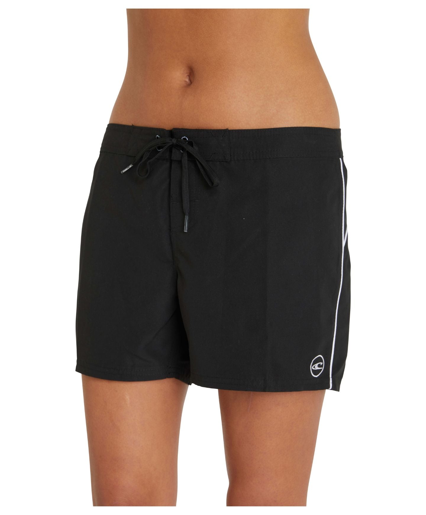 Saltwater Solids 5" Boardshort - Black