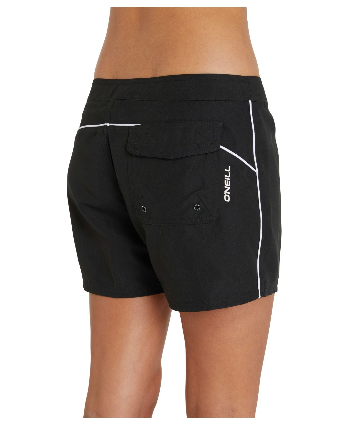 Saltwater Solids 5" Boardshort - Black