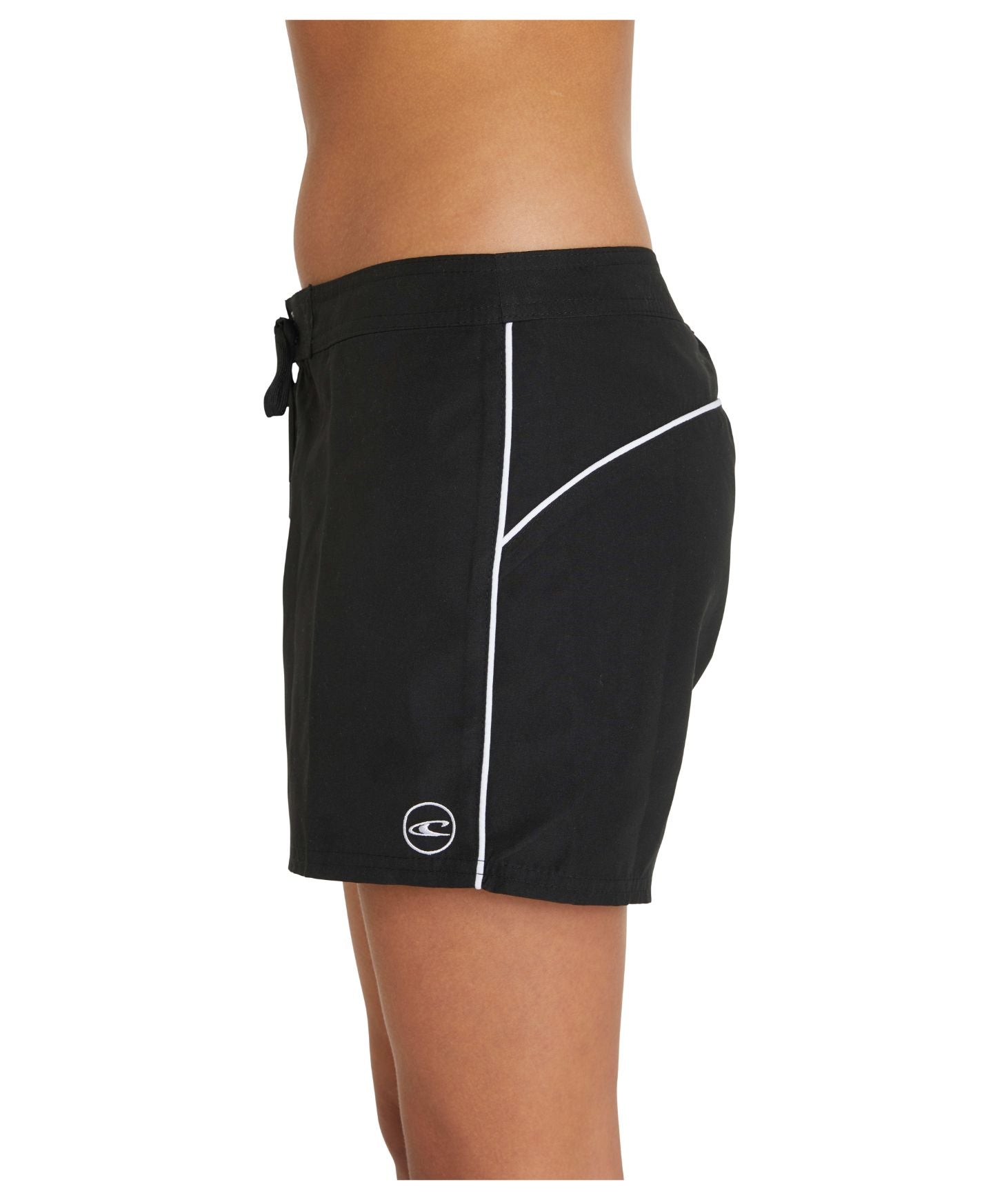 Saltwater Solids 5" Boardshort - Black