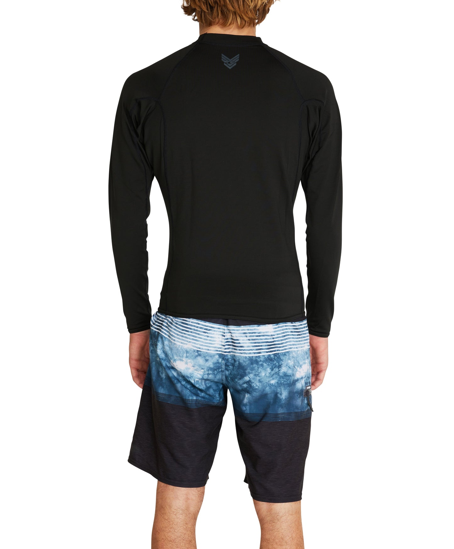 Thermo X Long Sleeve Crew Rash Vest - Black