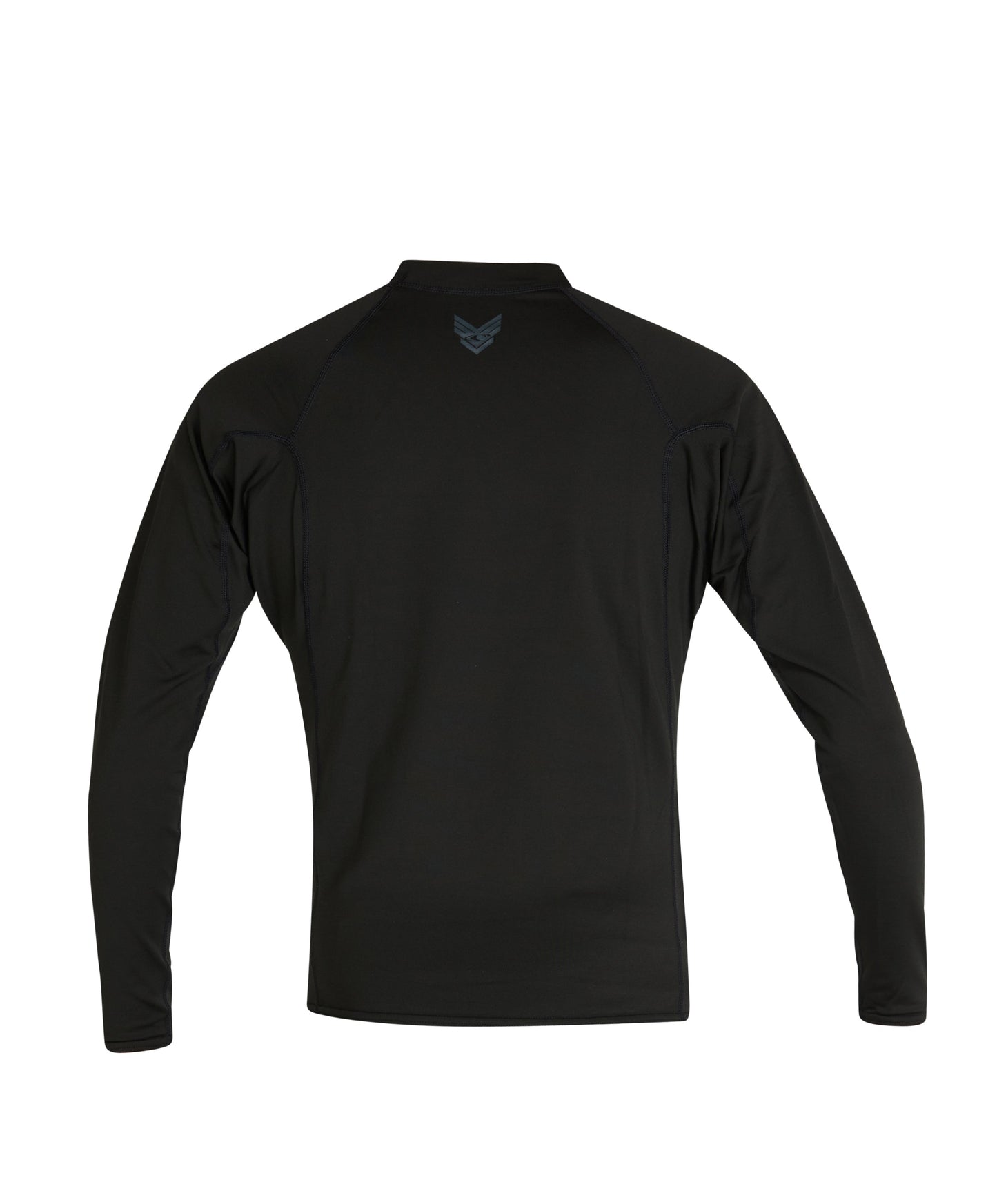 Thermo X Long Sleeve Crew Rash Vest - Black