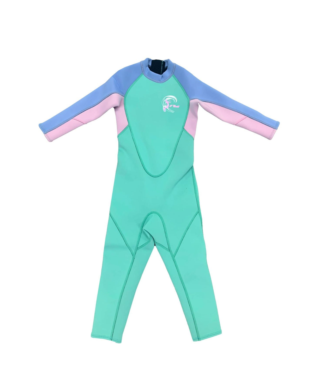 Toddler's Reactor Steamer 2mm Wetsuit - Seafoam