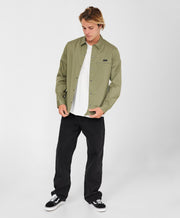 TRVLR Drifter Overshirt - Deep Green