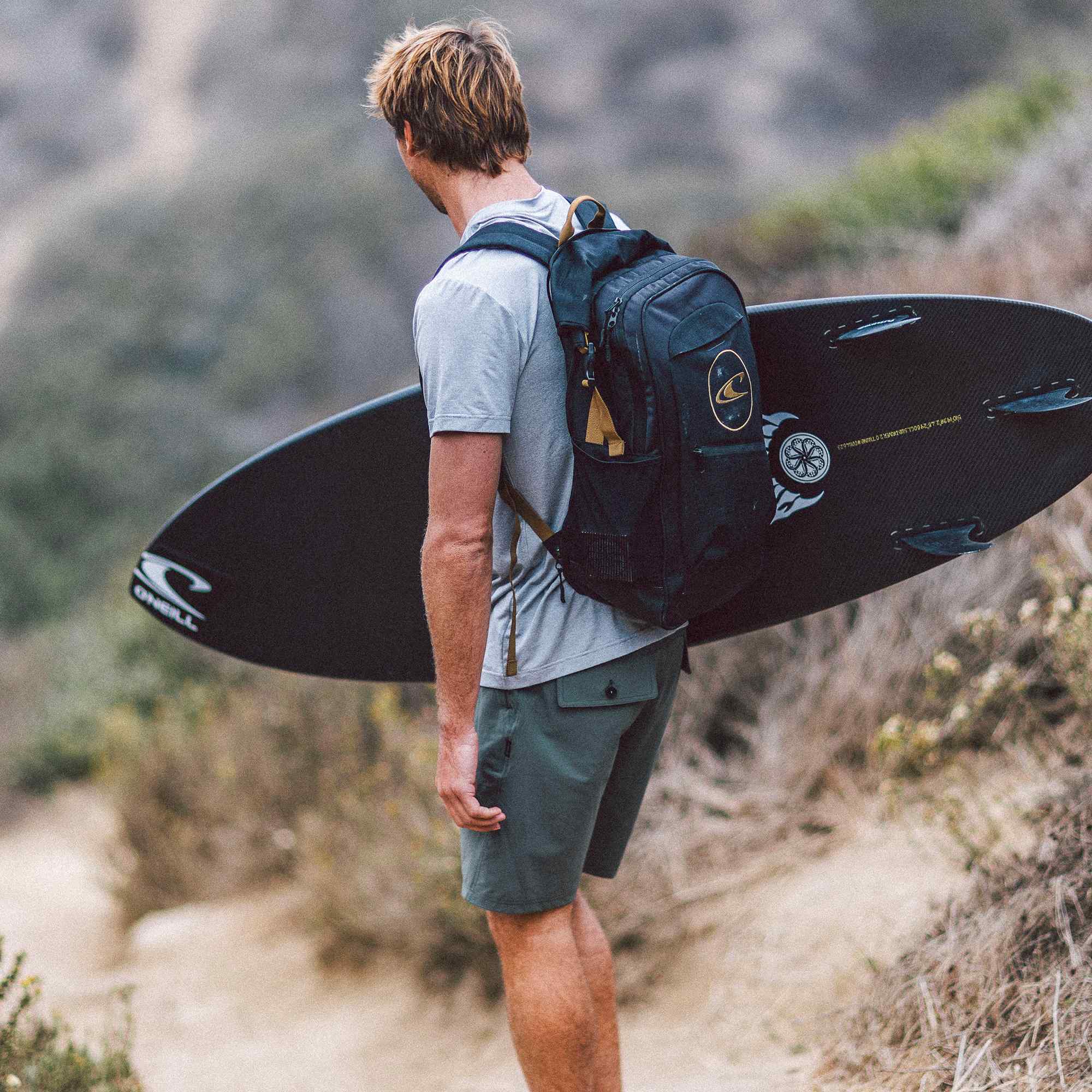 TRVLR Enduro 19" Hybrid Short - Dark Olive