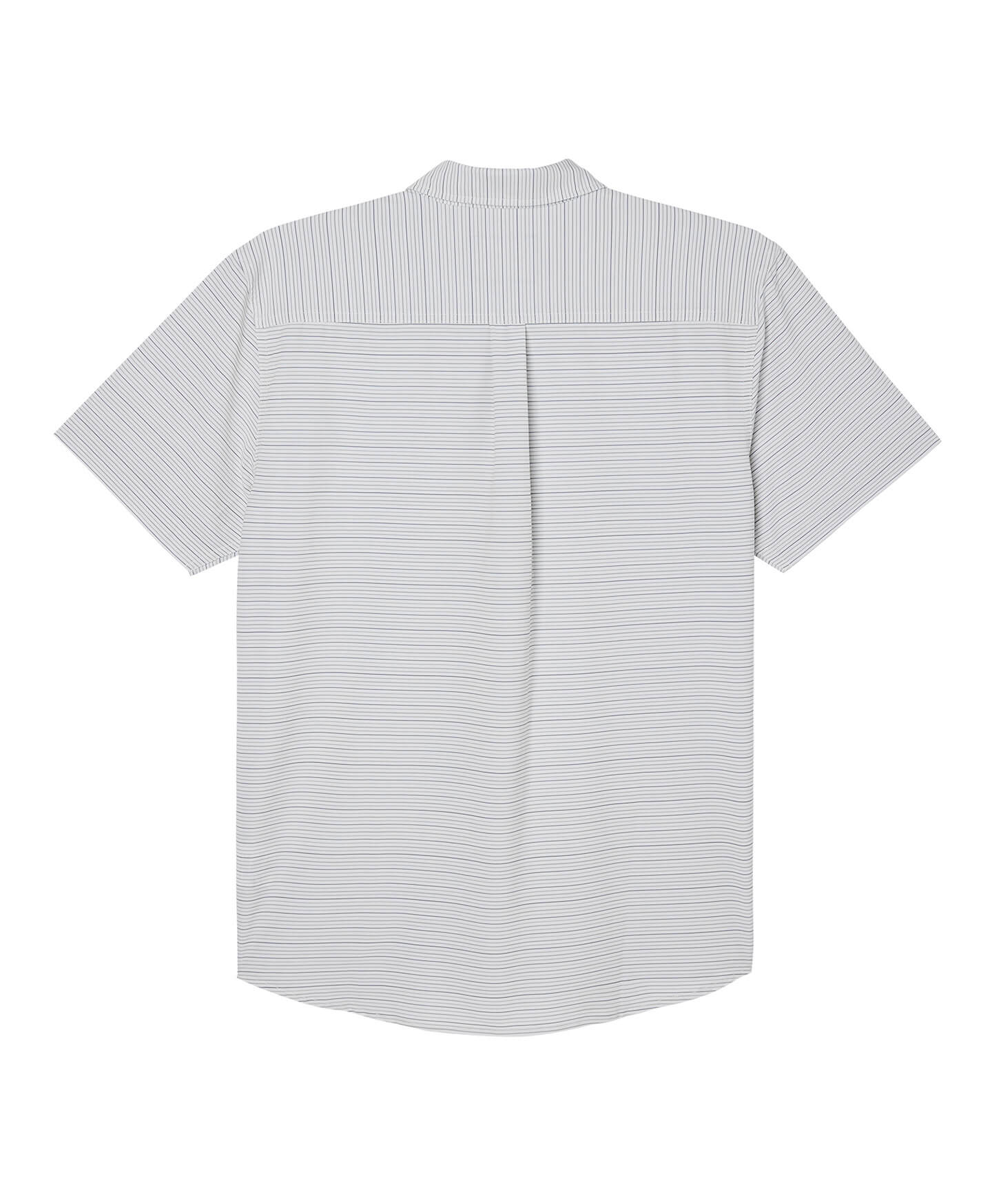 TRVLR UPF Traverse Stripe SS Standard Shirt - Fog Grey