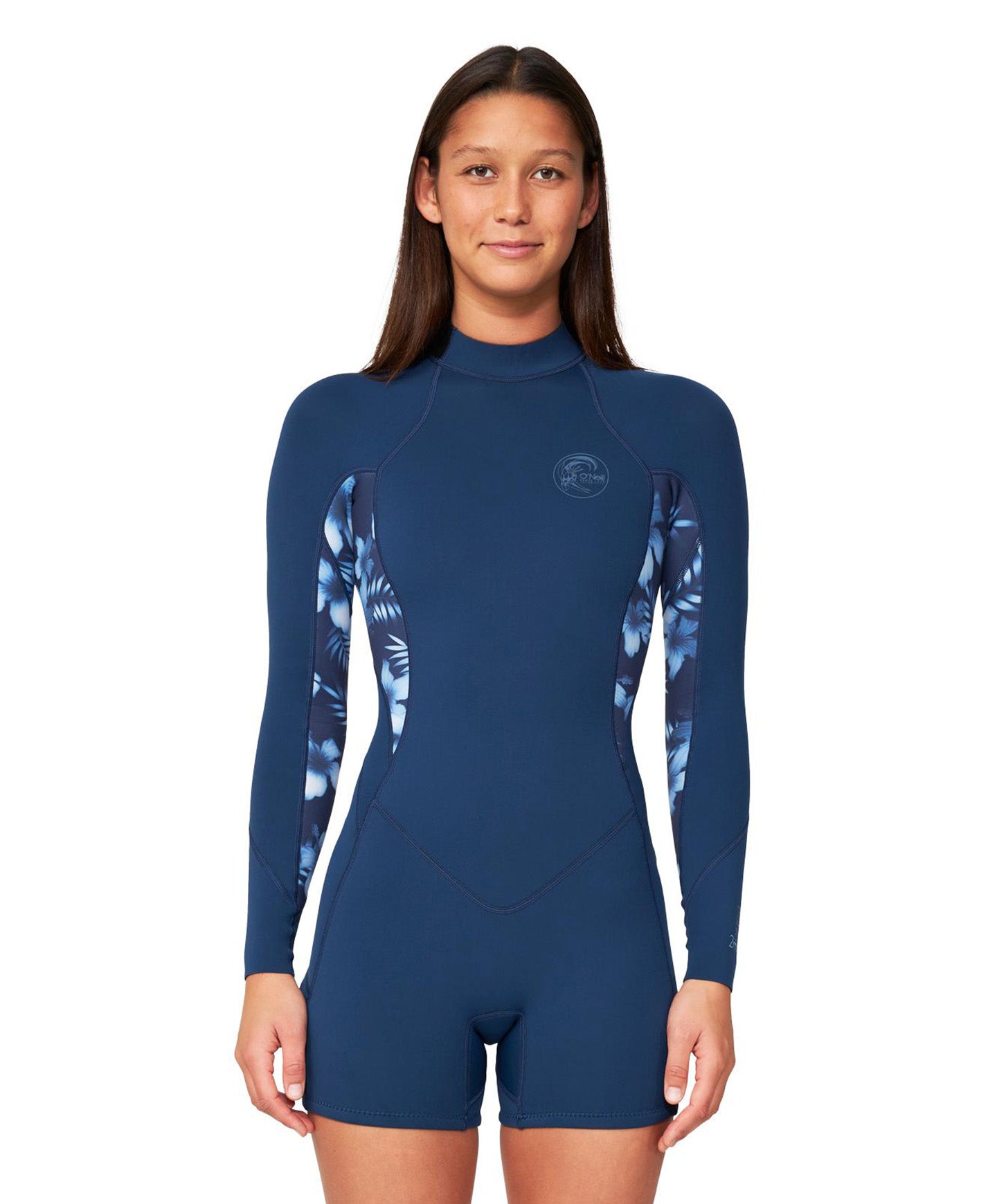 Women's Bahia 2mm Long Arm Long Spring Suit - Bali Blue
