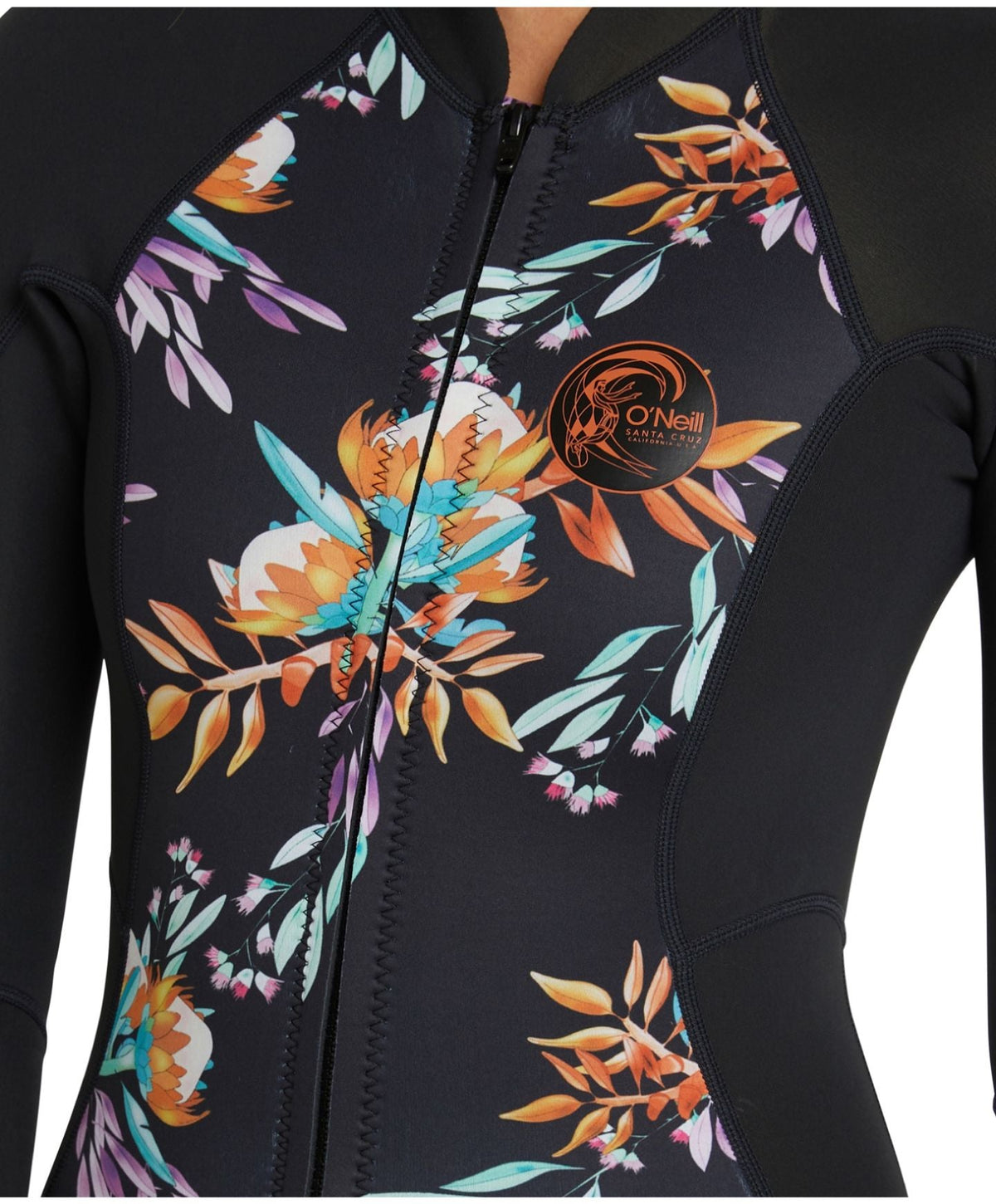 Women's Bahia 2mm Long Sleeve Cheeky Spring Suit Wetsuit - Australiana