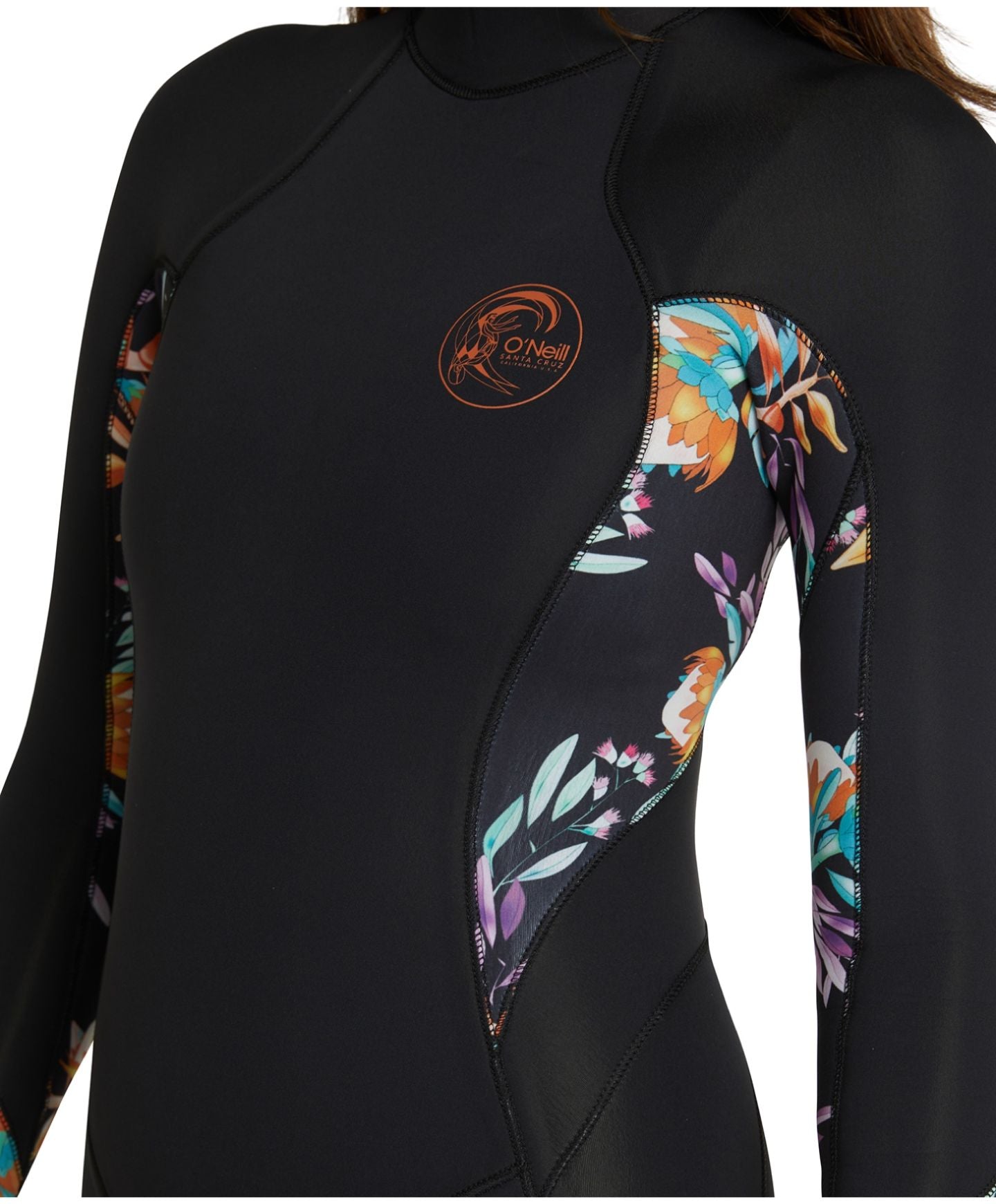 Womens Bahia 3/2mm Steamer Back Zip Wetsuit - Australiana