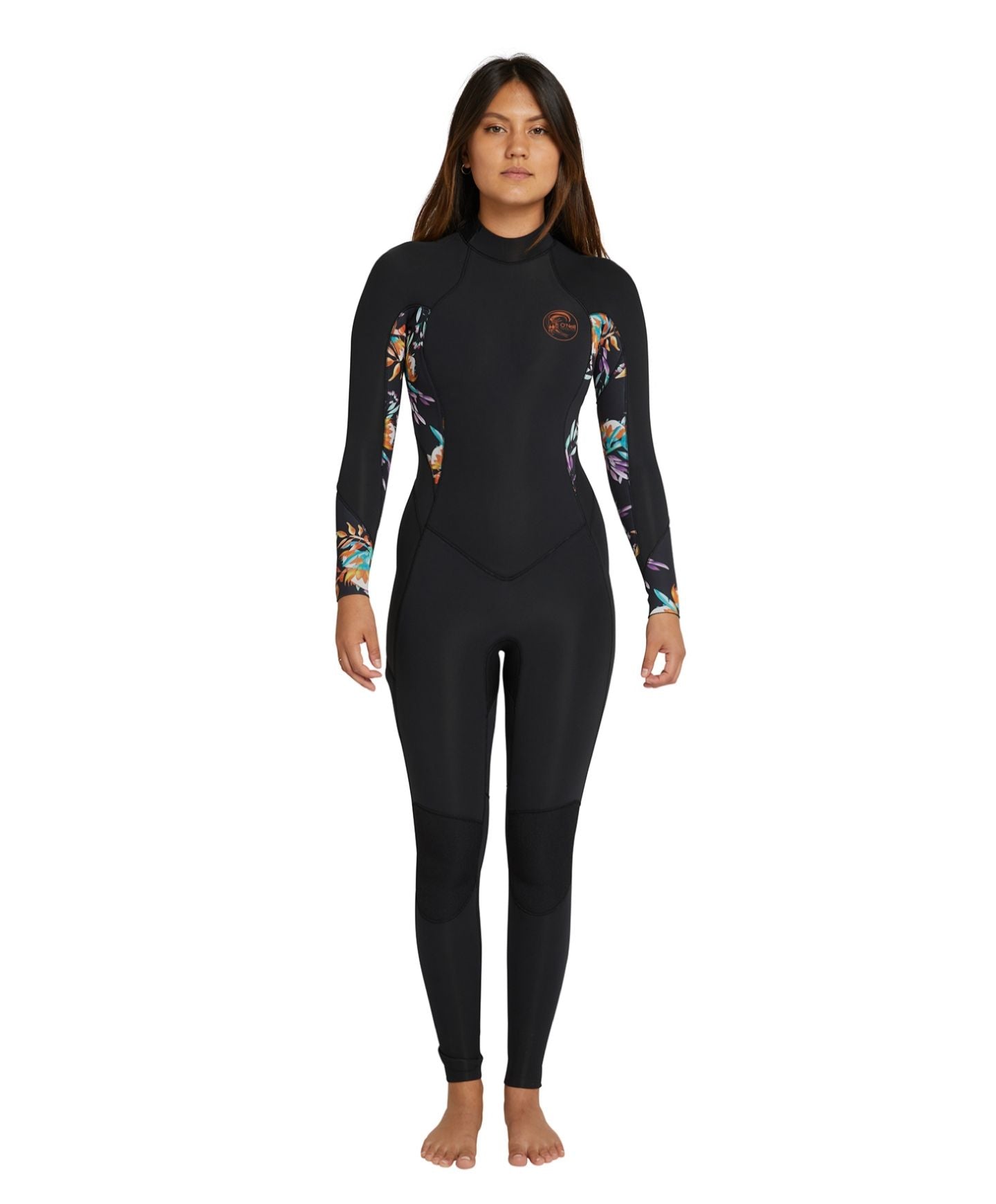 Womens Bahia 3/2mm Steamer Back Zip Wetsuit - Australiana