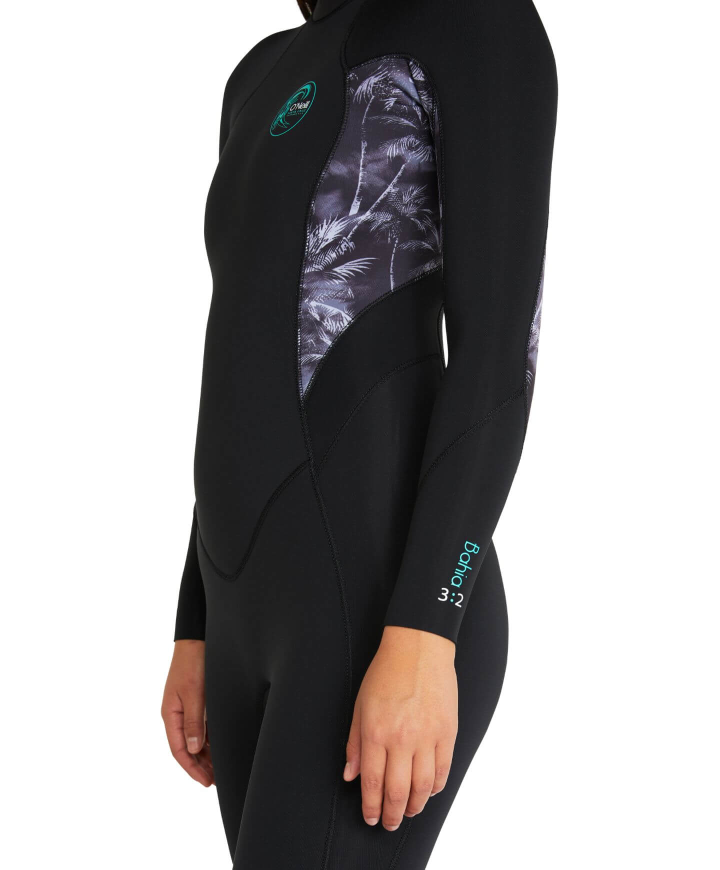 Women's Bahia 4/3mm Steamer Back Zip Wetsuit - Hanalei