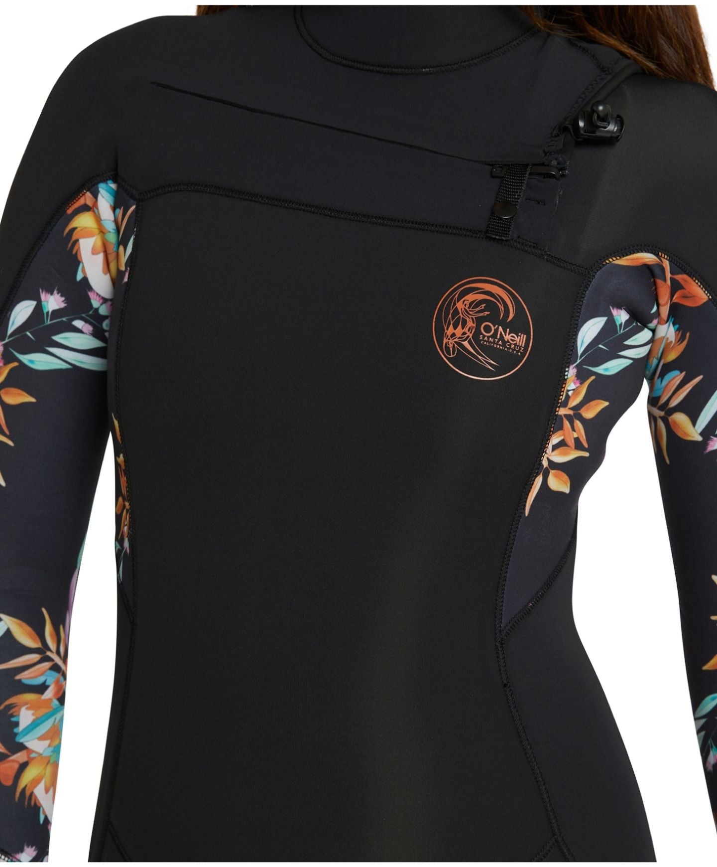 Women's Bahia 3/2mm Steamer Chest Zip Wetsuit - Australiana