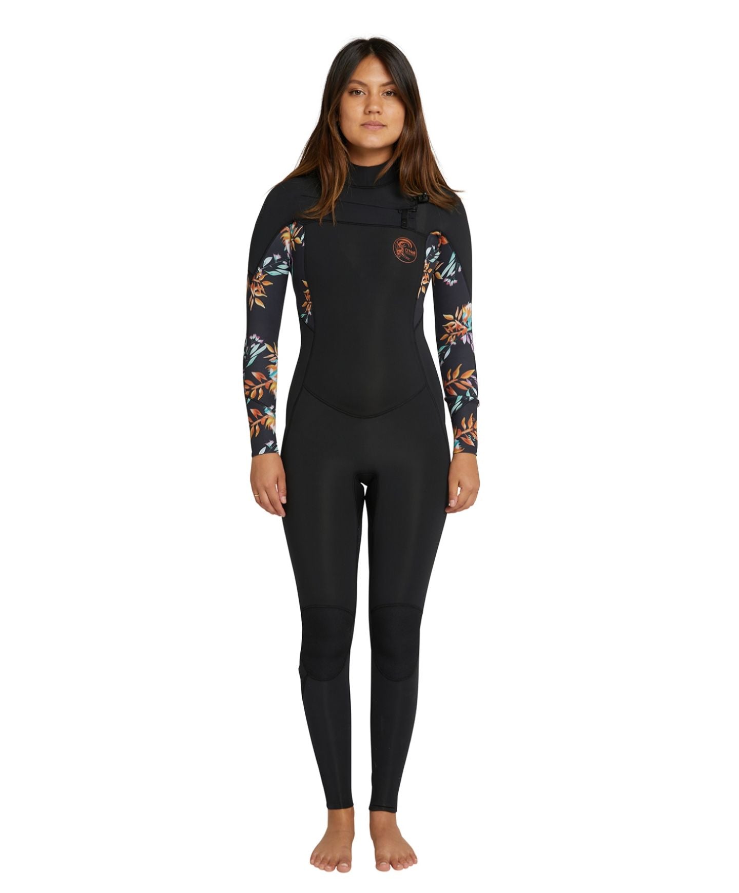 Women's Bahia 3/2mm Steamer Chest Zip Wetsuit - Australiana