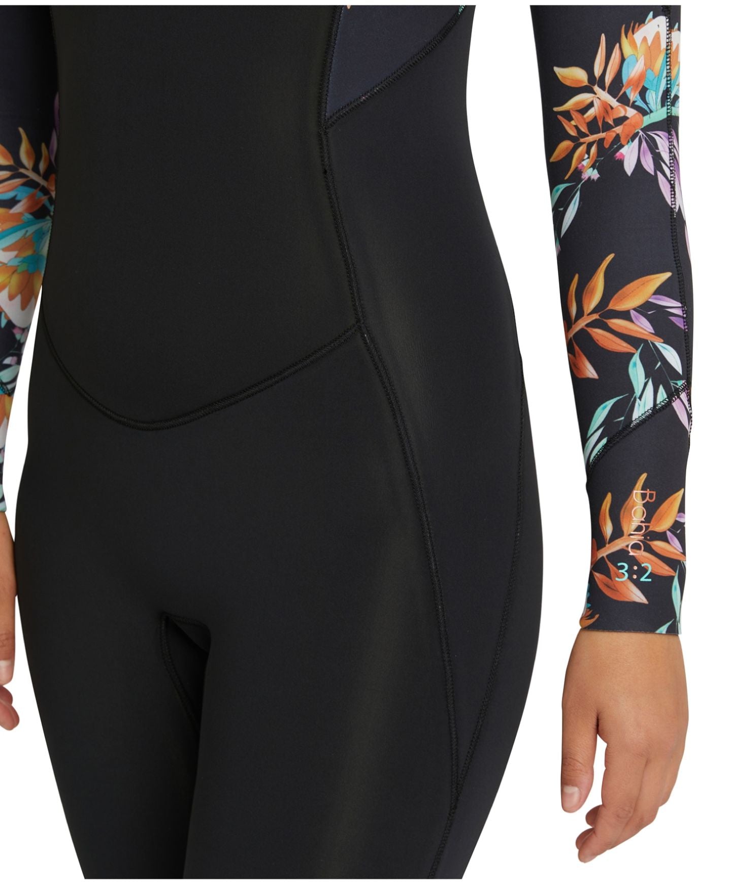 Women's Bahia 3/2mm Steamer Chest Zip Wetsuit - Australiana