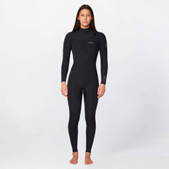 Women's Bahia 3/2mm Steamer Chest Zip - Black