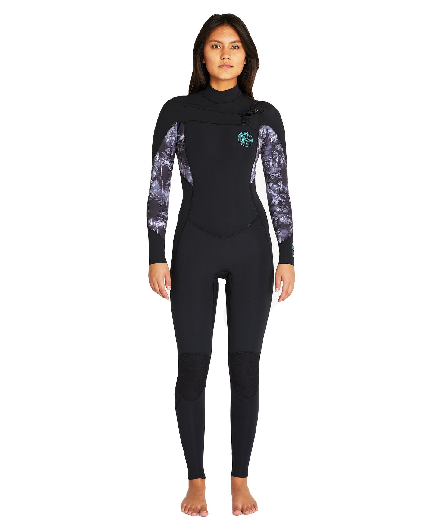 Women's Bahia 3/2mm Steamer Chest Zip Wetsuit - Hanalei