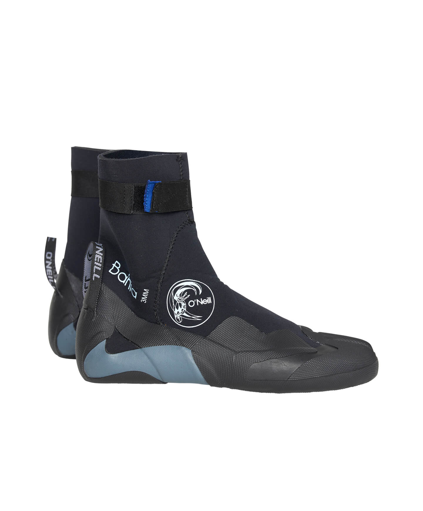 Womens Bahia 3mm Split Toe Wetsuit Boot - Black