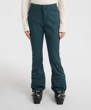 Women's Blessed Softshell Hybrid Skinny Snow Pants - Alma Steel