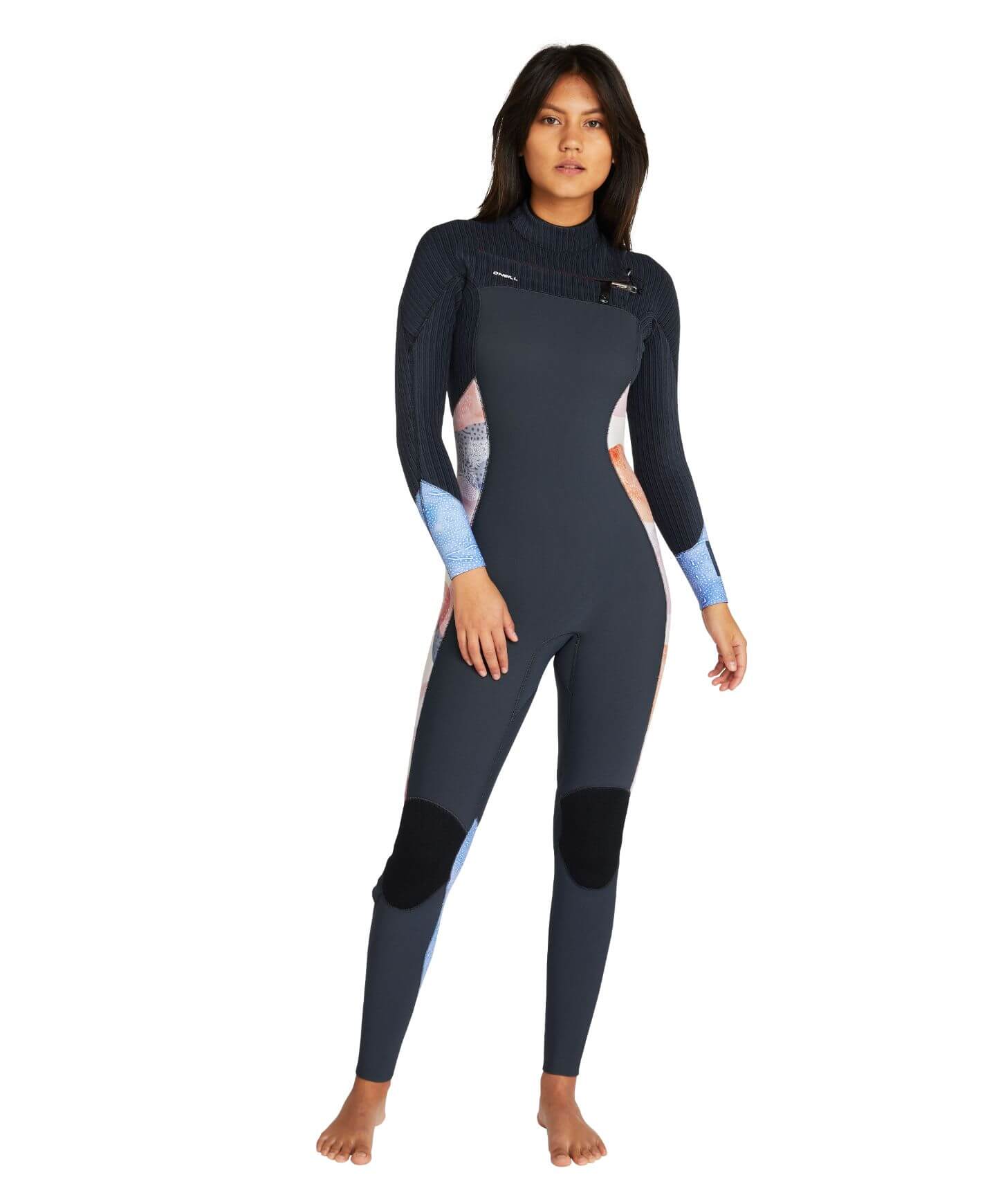 Women's Blueprint 3/2+ Steamer Chest Zip Wetsuit - Desert Bloom