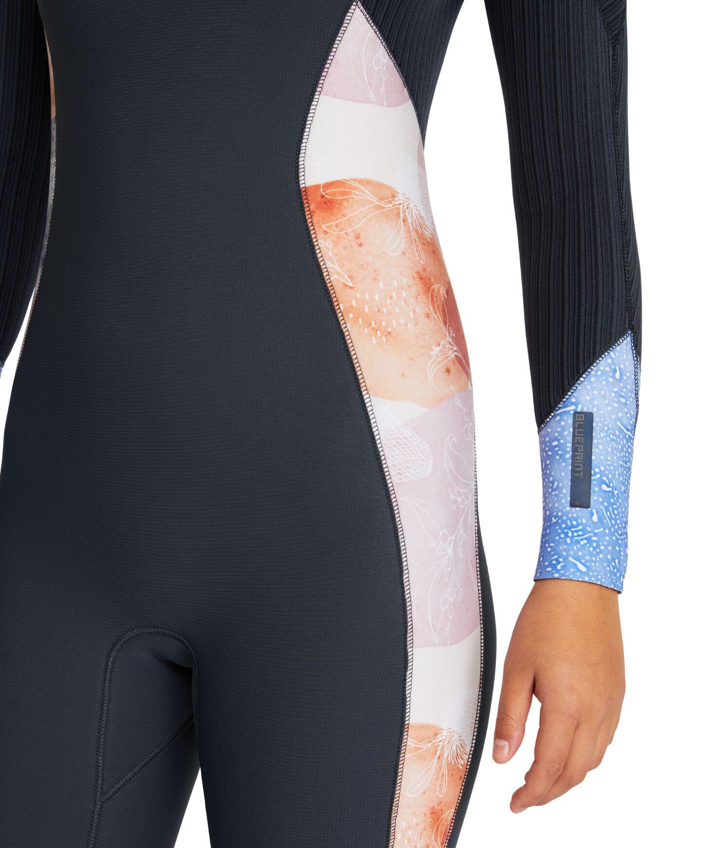 Women's Blueprint 3/2+ Steamer Chest Zip Wetsuit - Desert Bloom