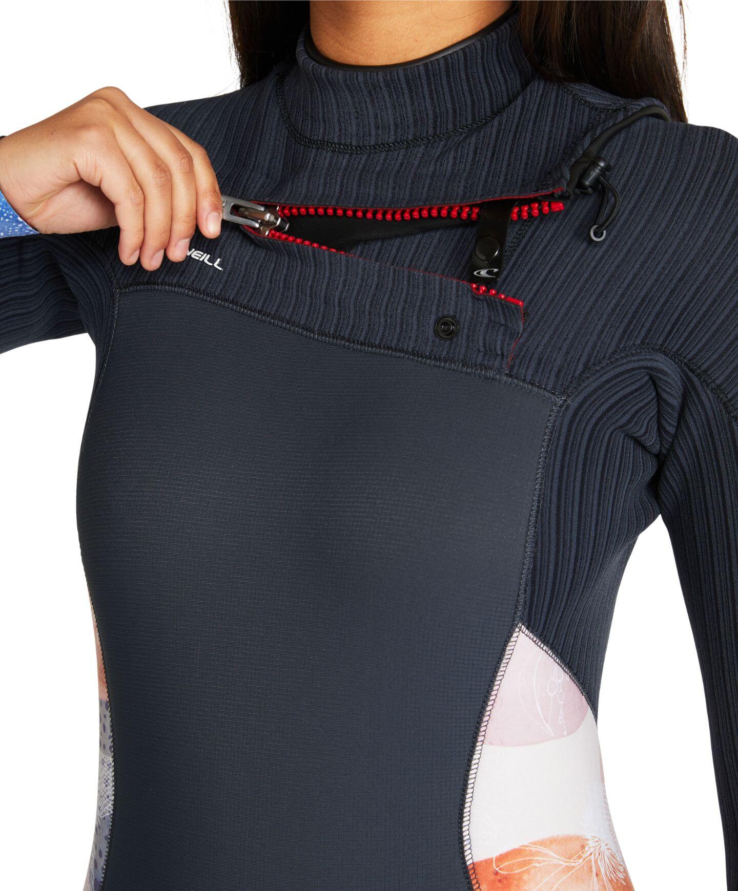 Women's Blueprint 3/2+ Steamer Chest Zip Wetsuit - Desert Bloom