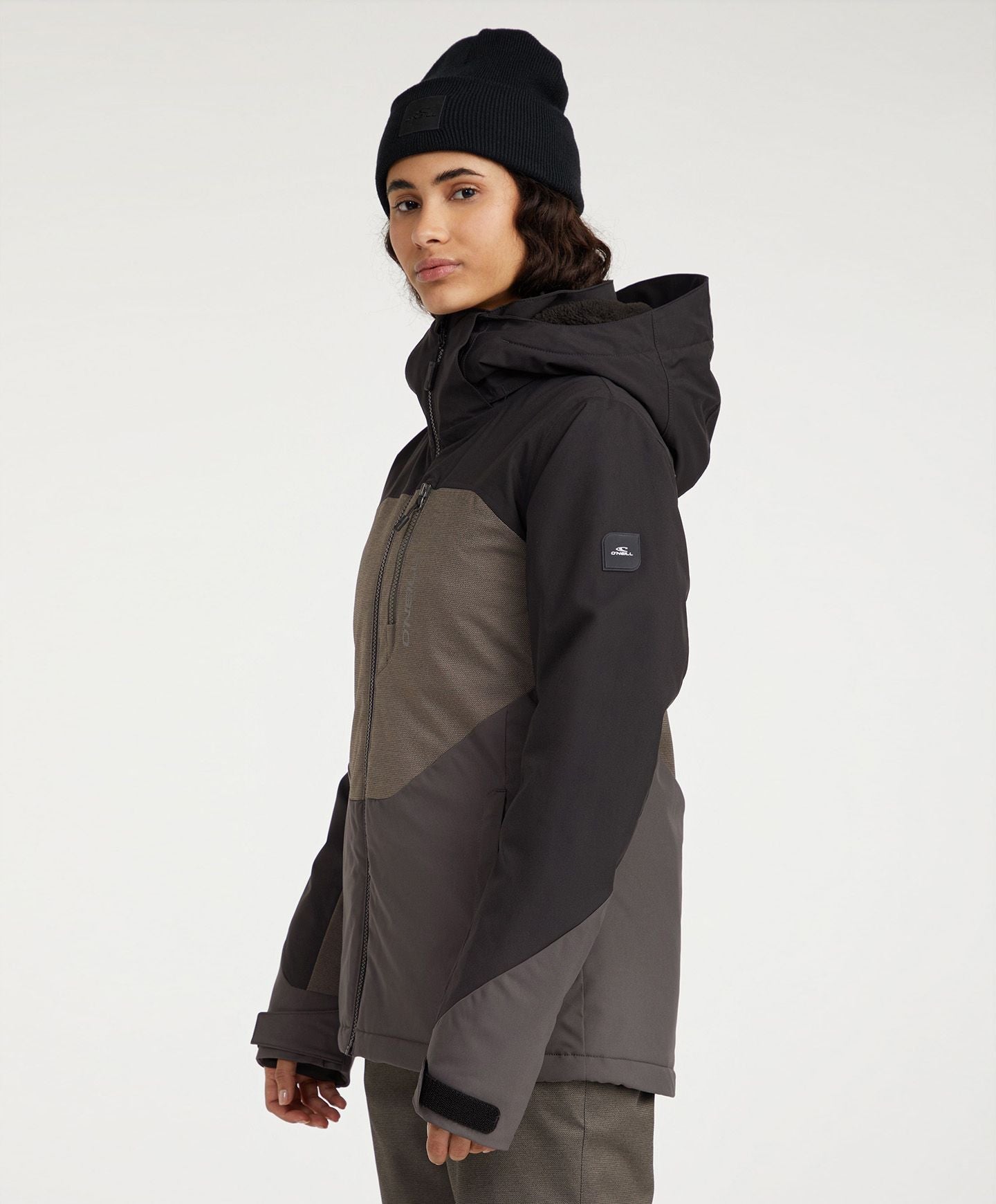 Women's Carbonite Snow Jacket - Black Out Colour Block