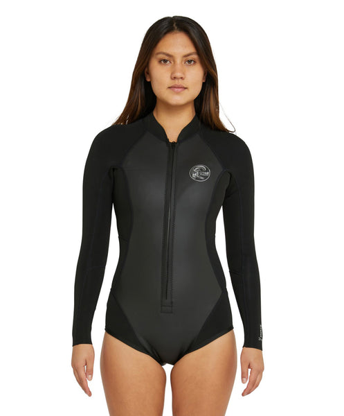 【美品】wetsuits フル Black edition 065_Womens_Spring_Suit_Back_Zi