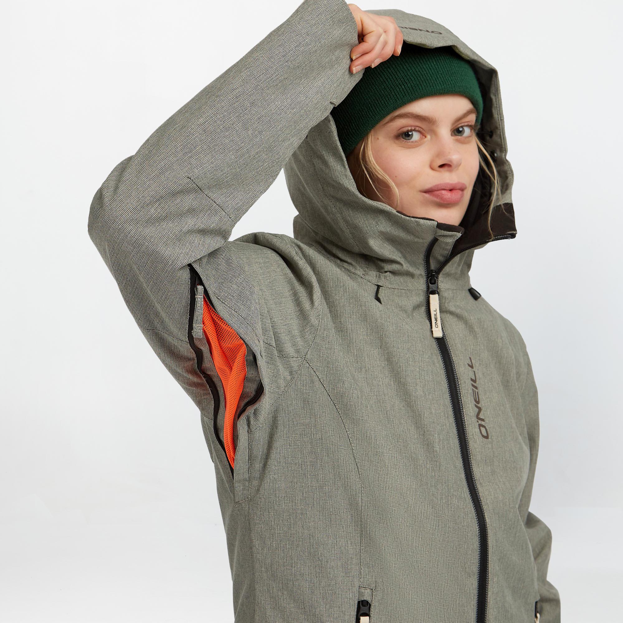 Women's Cruz Melange Snow Jacket - Macaron