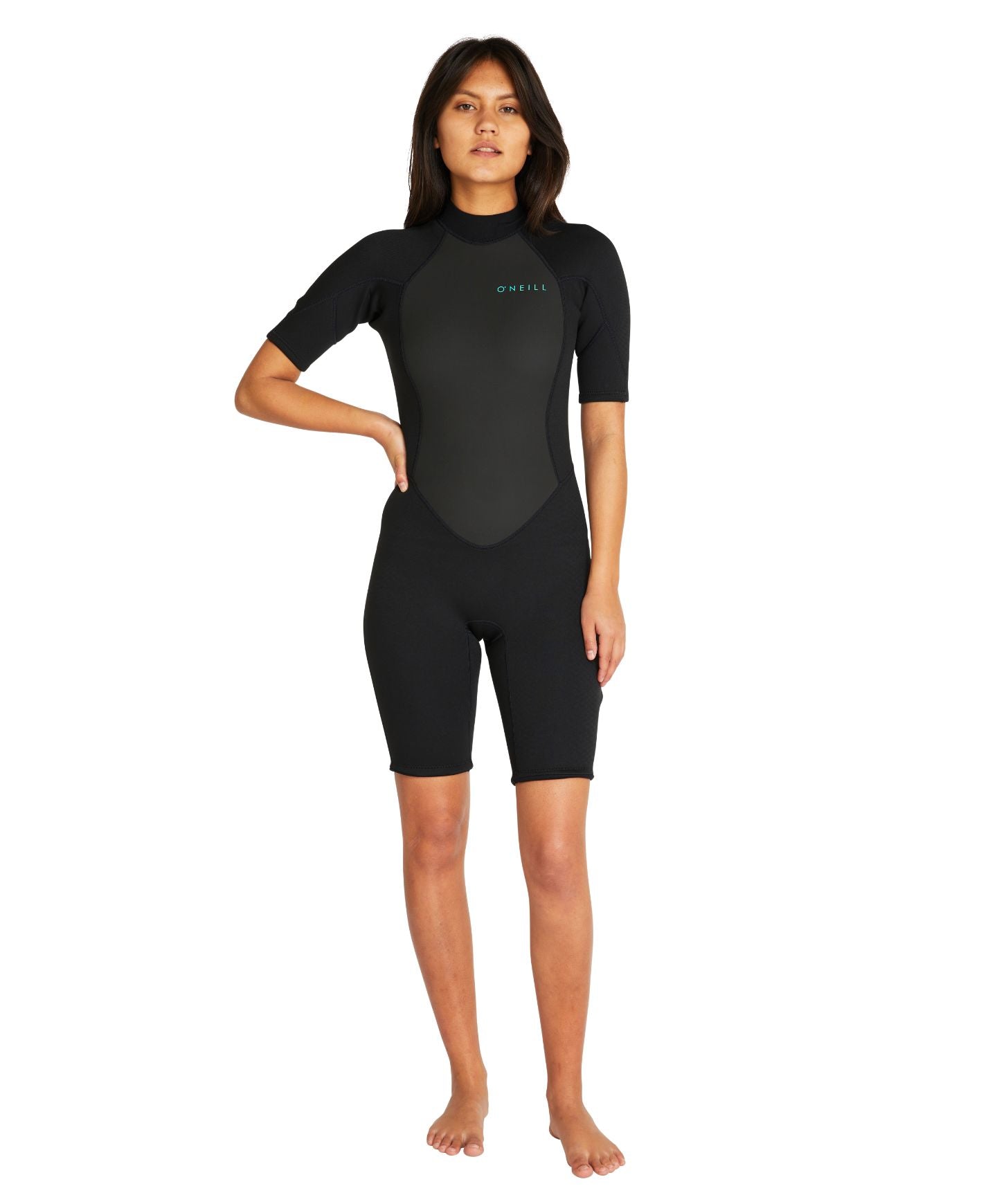 Women's Factor Back Zip Spring Suit 2mm Wetsuit - Black